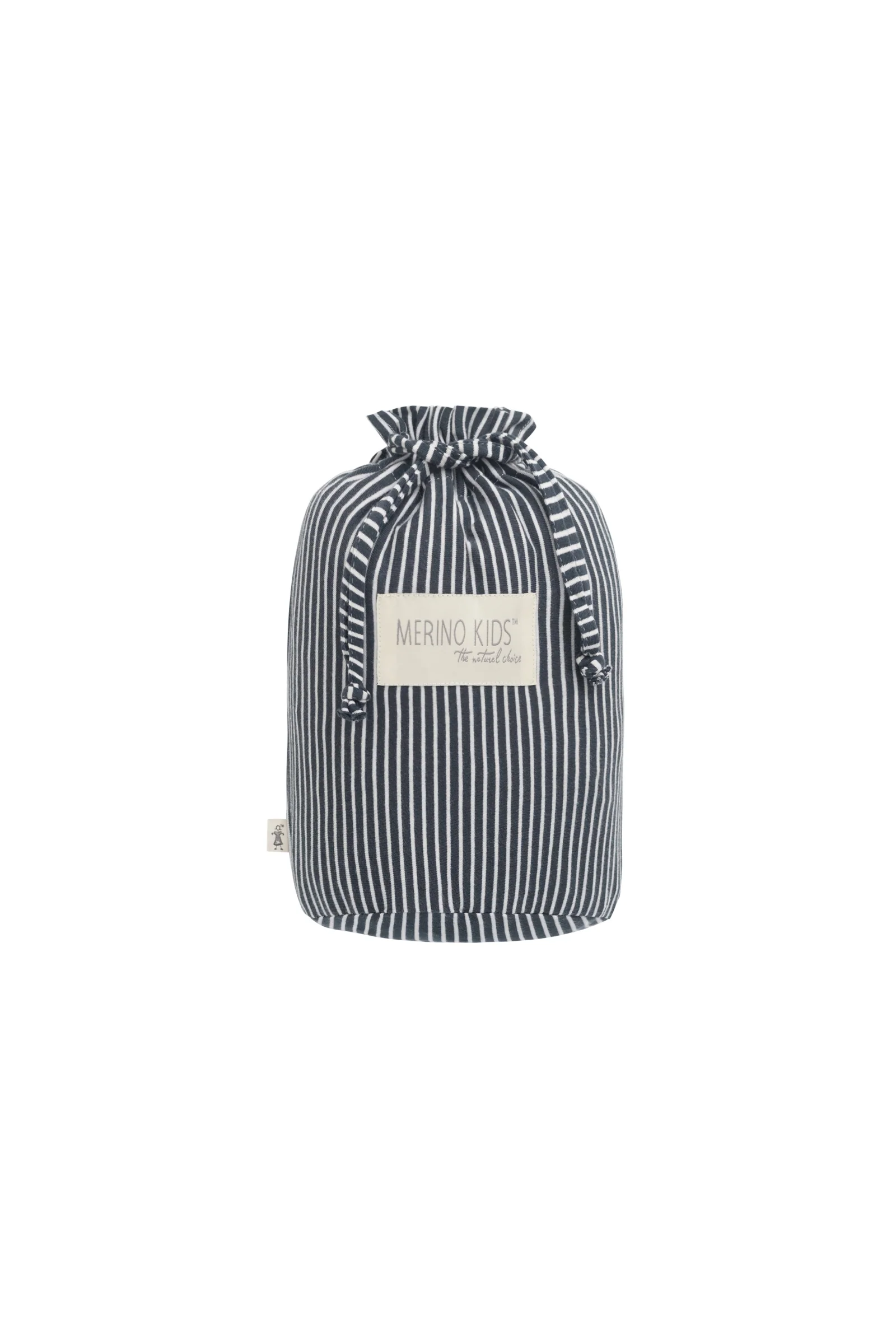 Merino Kids Go Go Bag - All Seasons - Dark Slate Stripe - Image 9