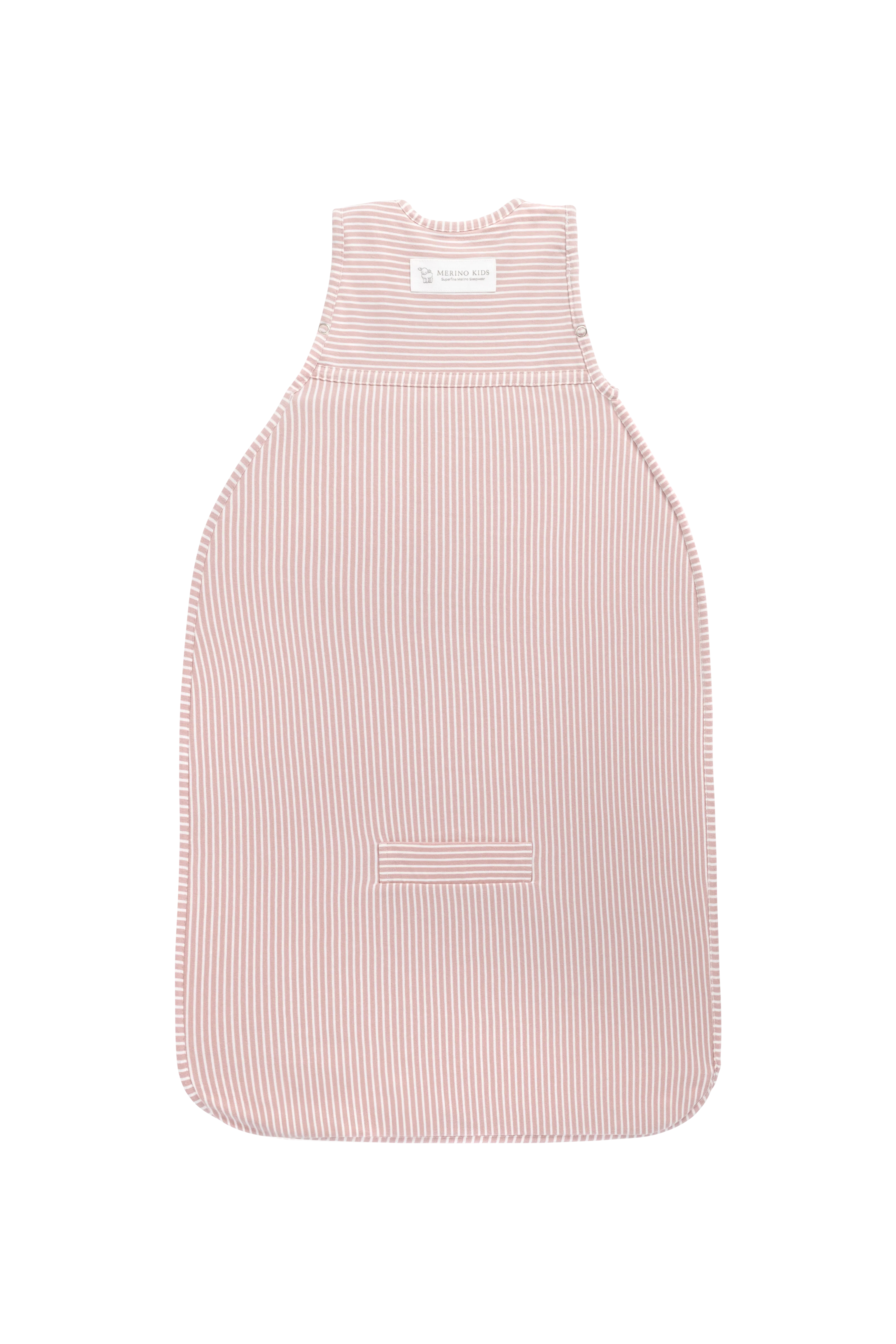Merino Kids Go Go Bag - All Seasons - Misty Rose Stripe - Image 8