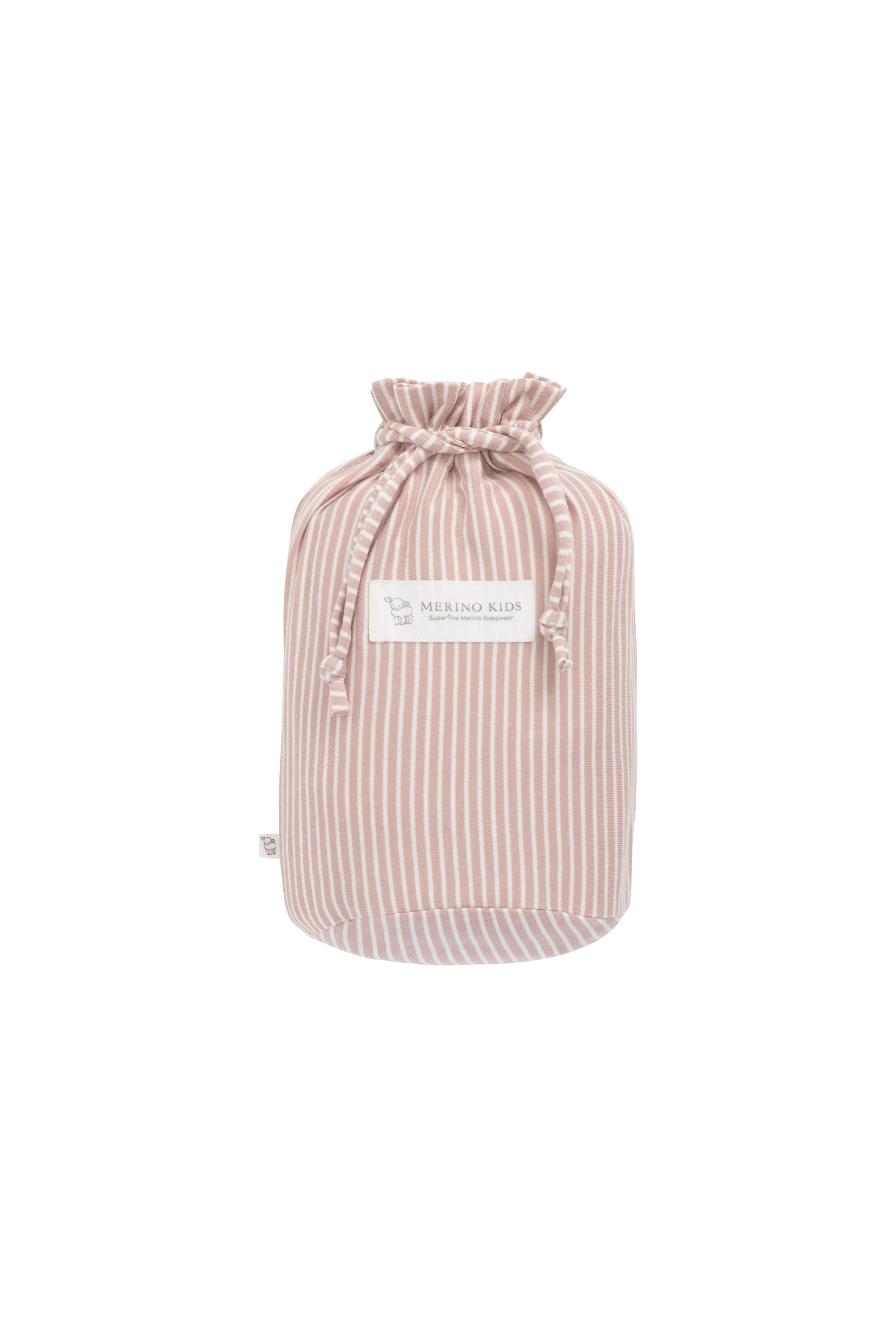 Merino Kids Go Go Bag - All Seasons - Misty Rose Stripe - Image 9