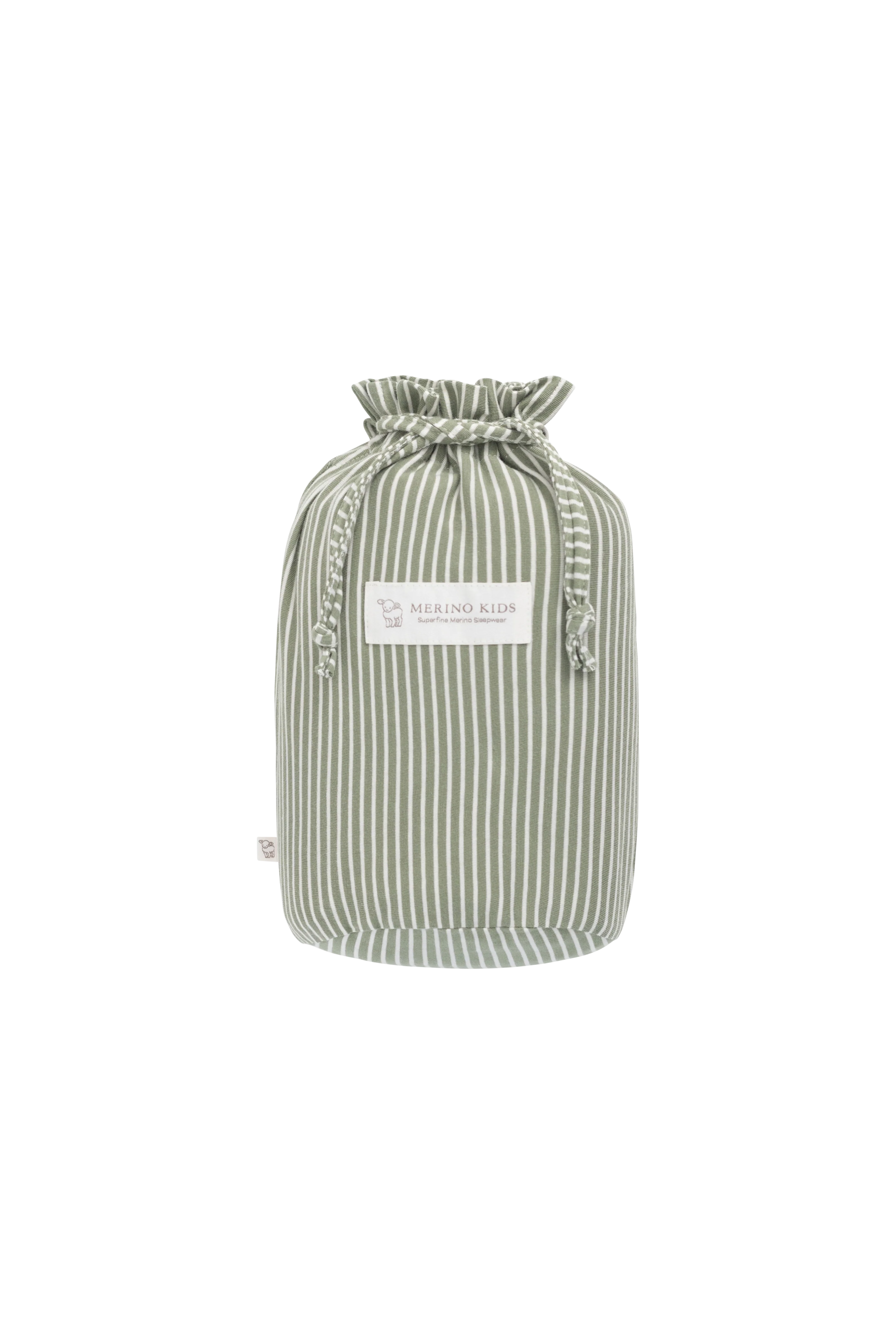 Merino Kids Go Go Bag - All Seasons - Olive Stripe - Image 11