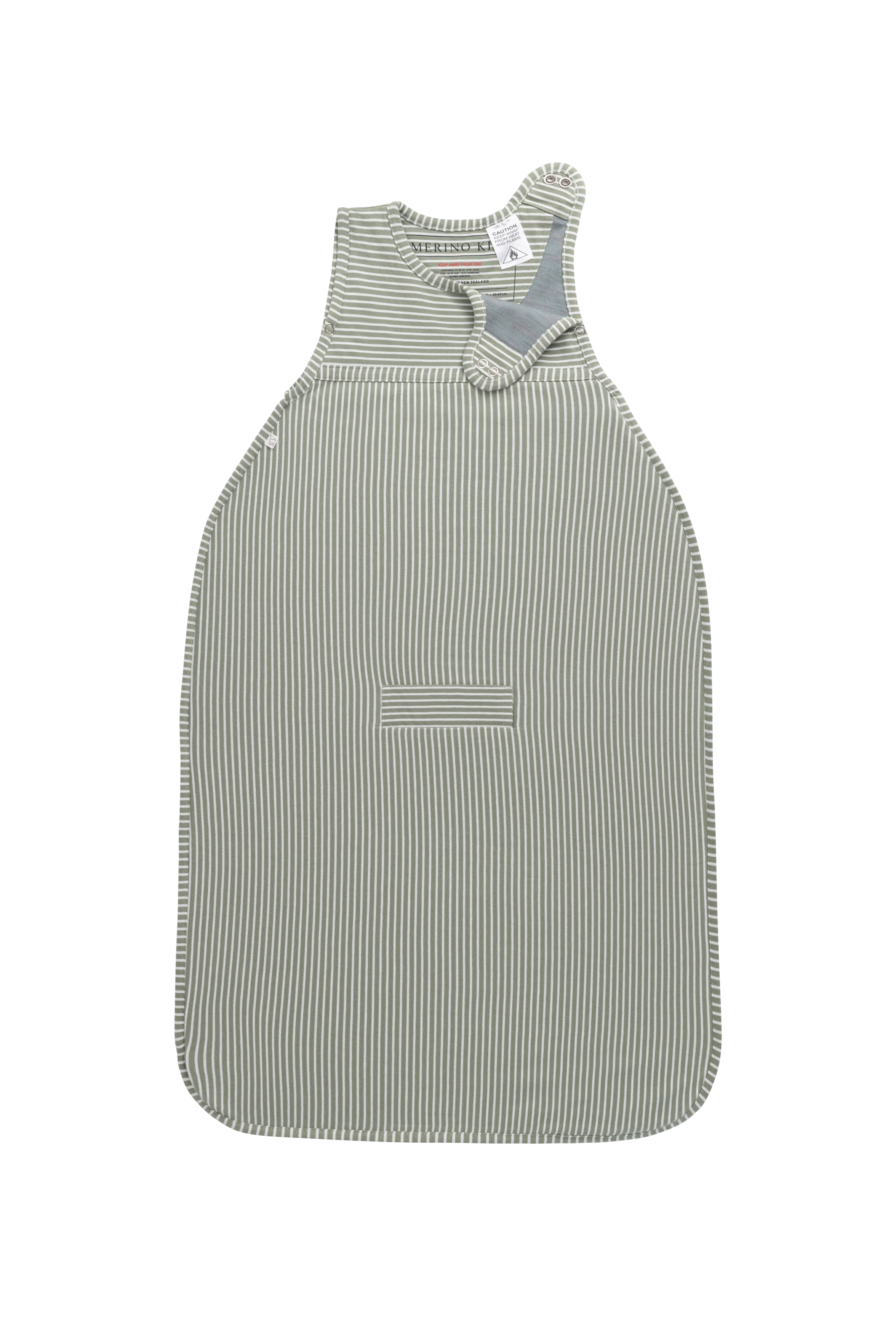 Merino Kids Go Go Bag - All Seasons - Olive Stripe - Image 8