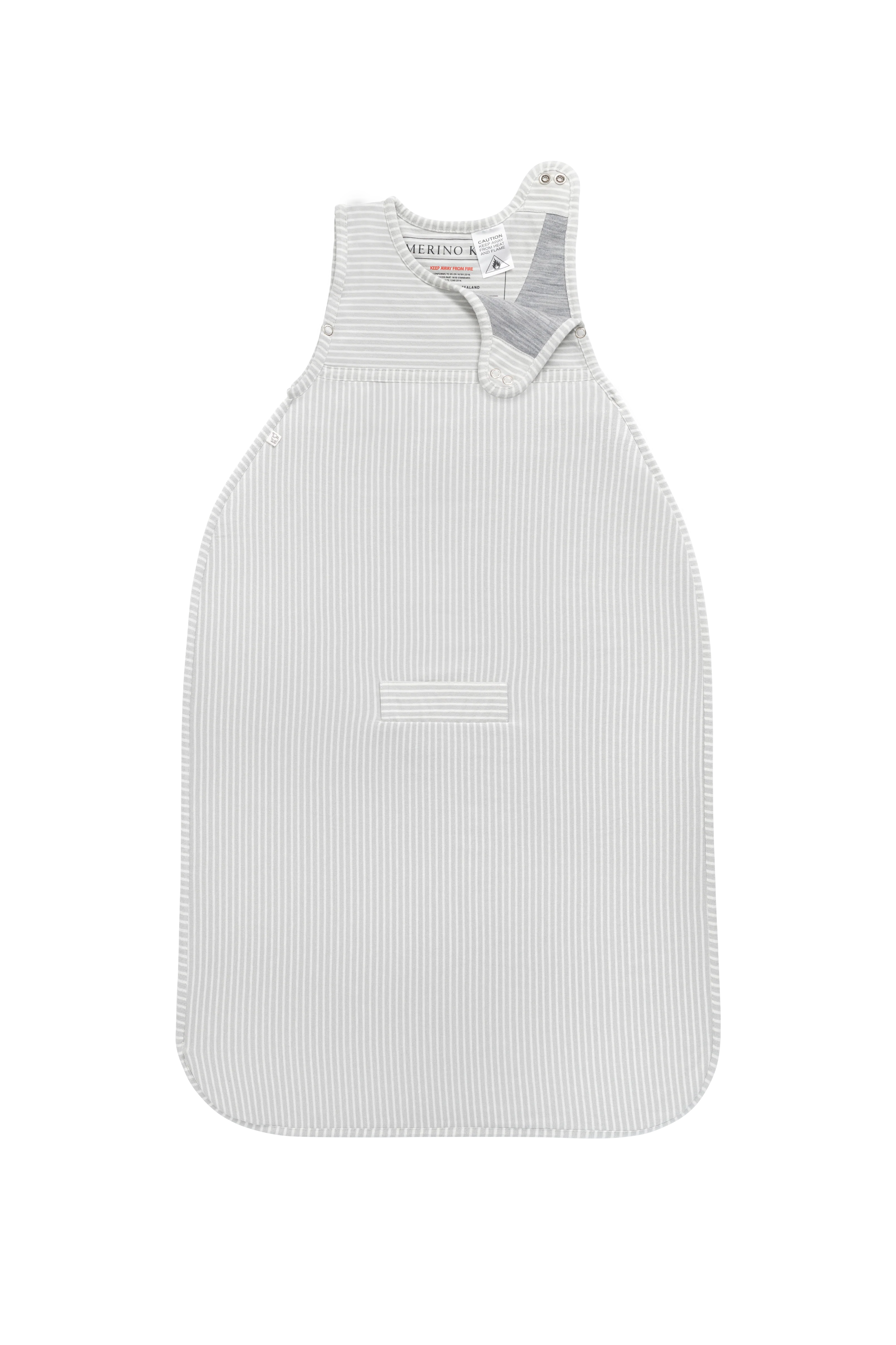 Merino Kids Go Go Bag - All Seasons - Turtle Dove Stripe - Image 7