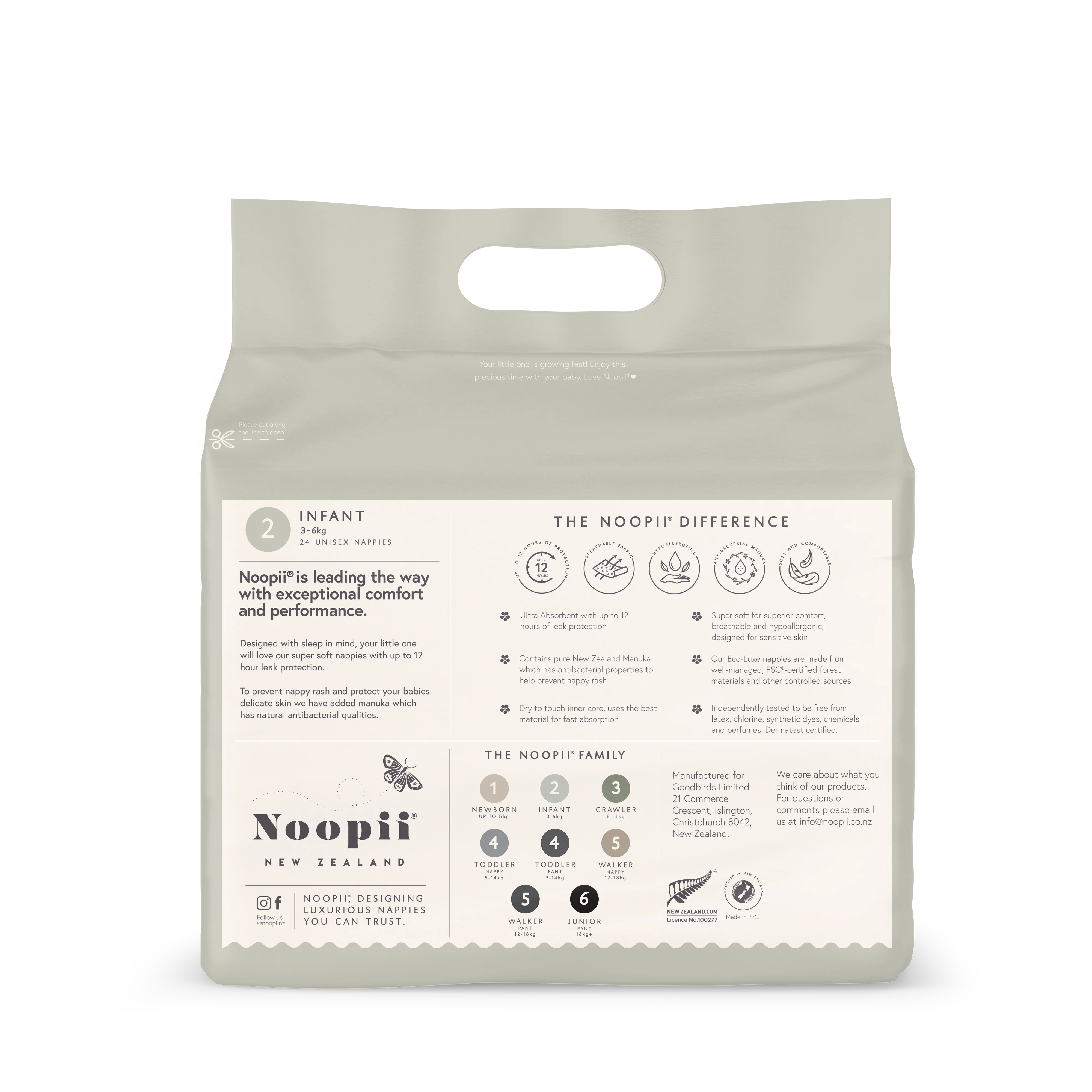 Noopii® Infant Nappies - Image 3