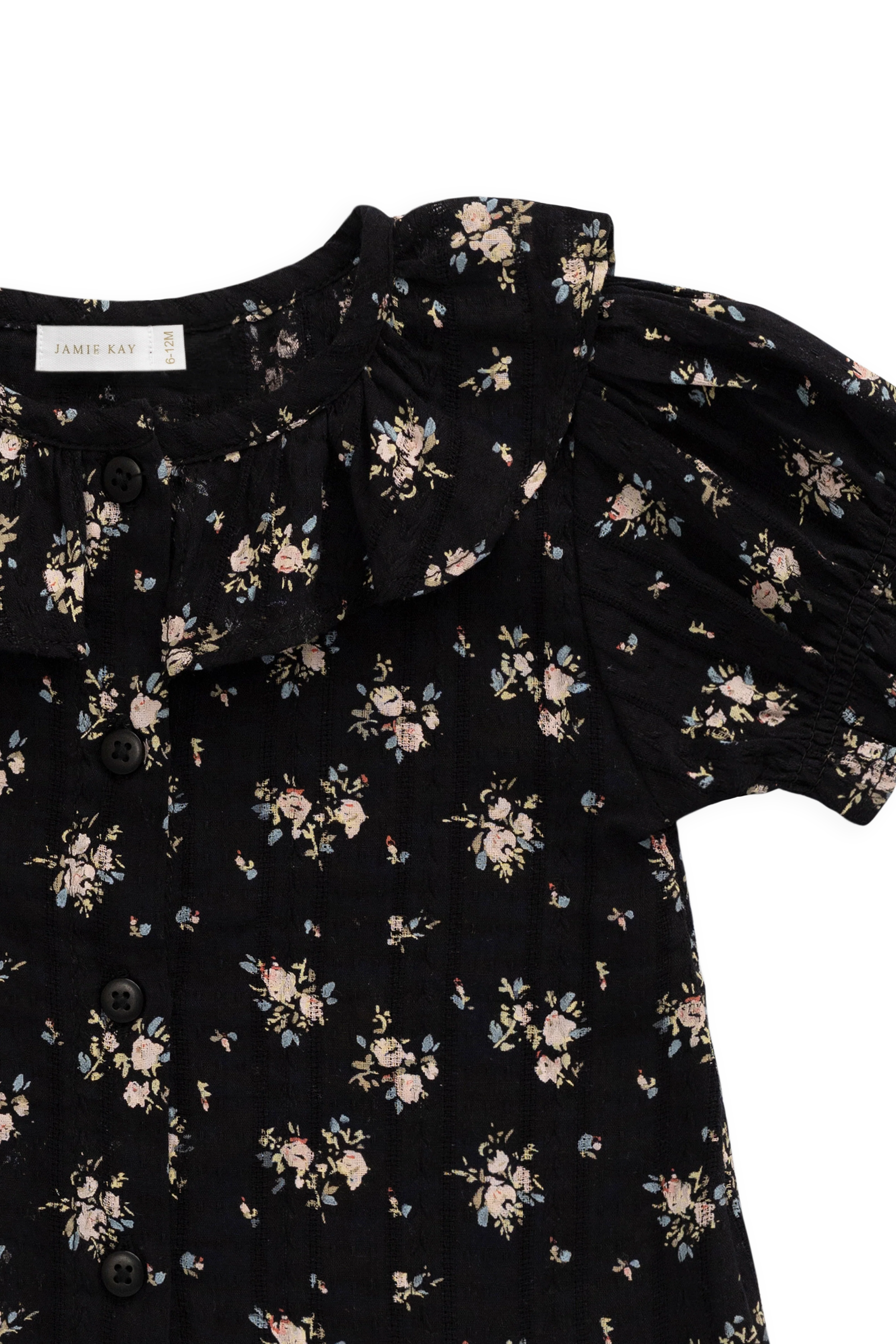 Organic Cotton Alora Top - Cassie Caviar - Image 3