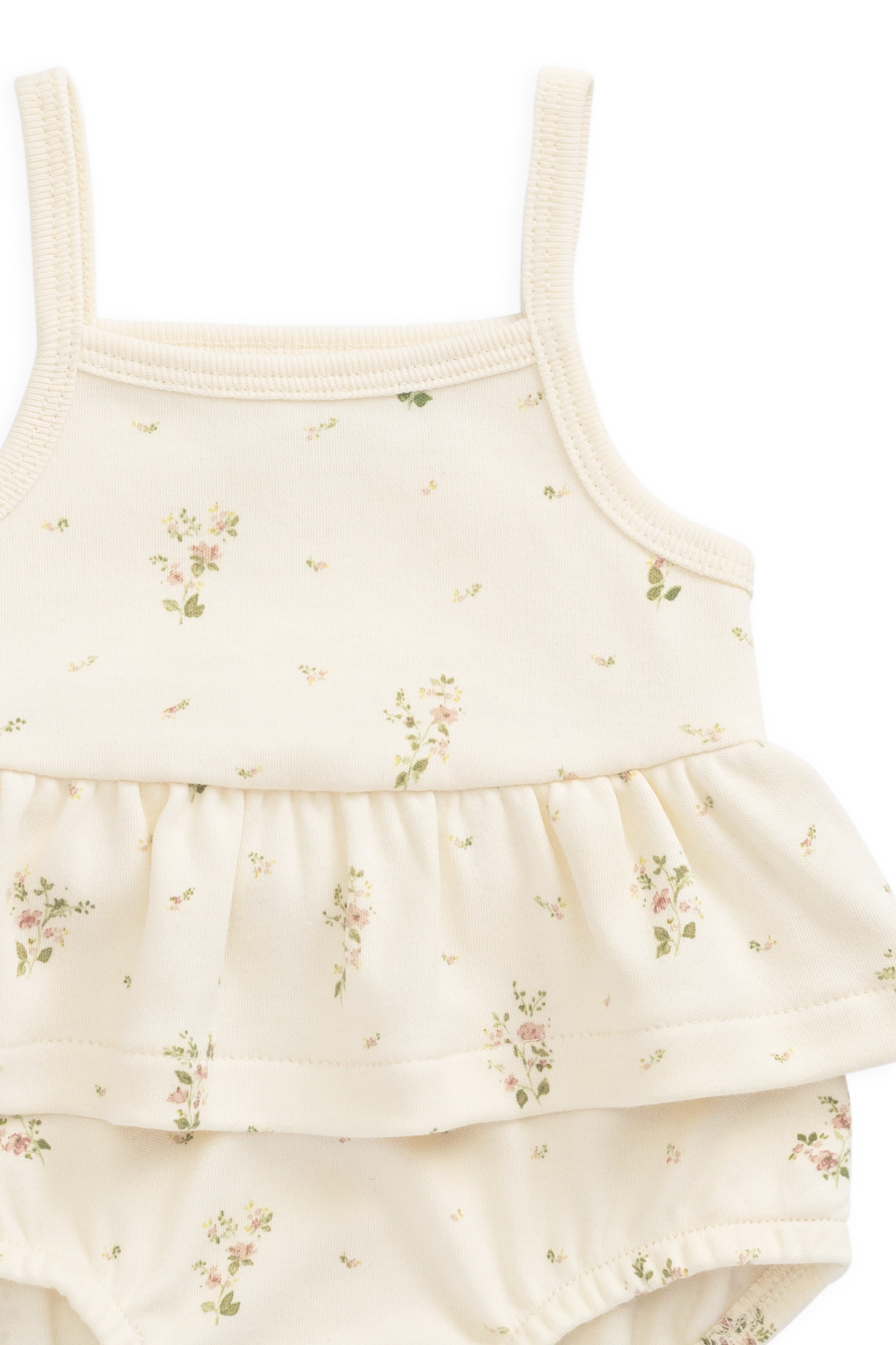 Organic Cotton Astra Playsuit - Josepha Egret Small - Image 7