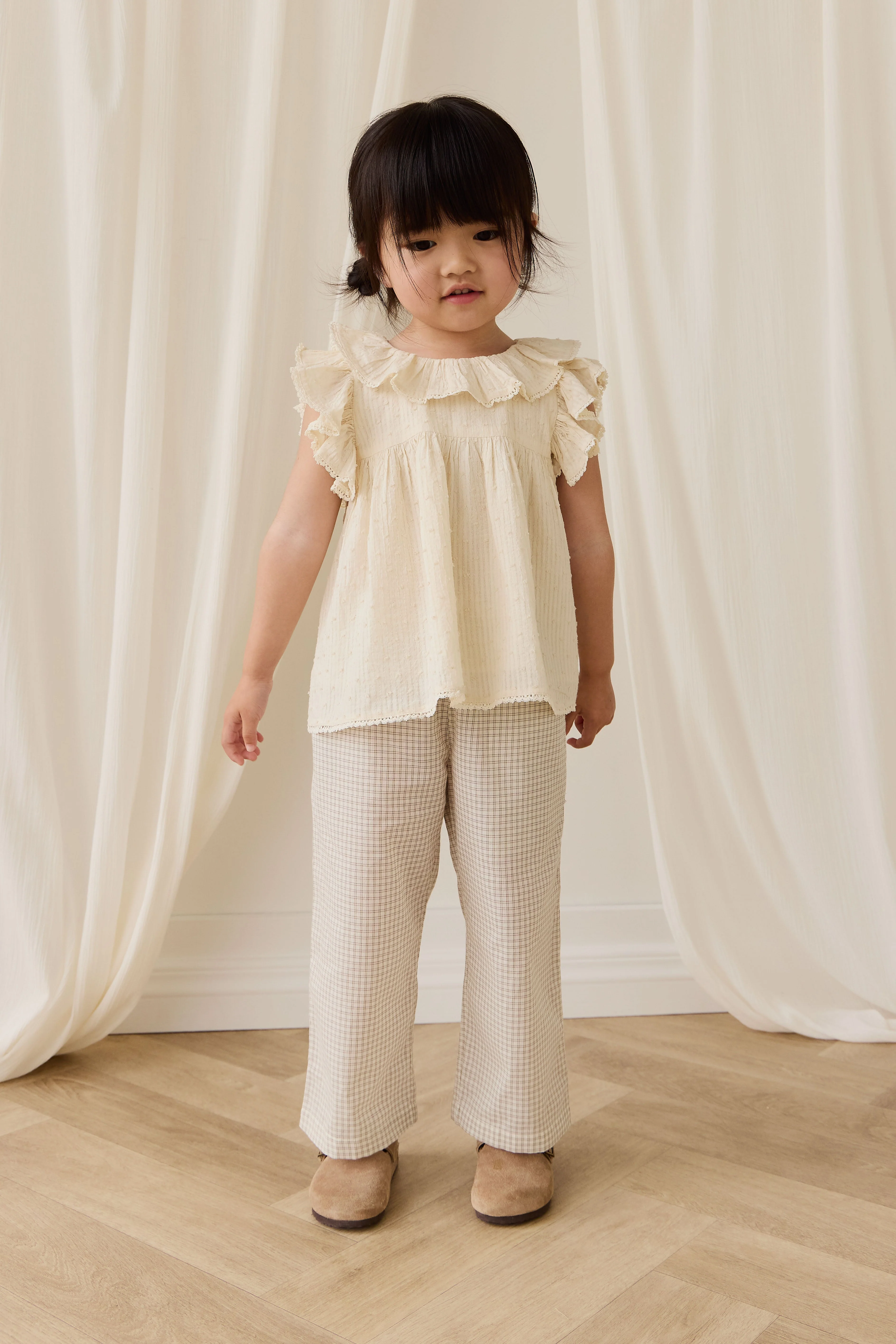 Organic Cotton Banks Blouse-Parchment - Image 7