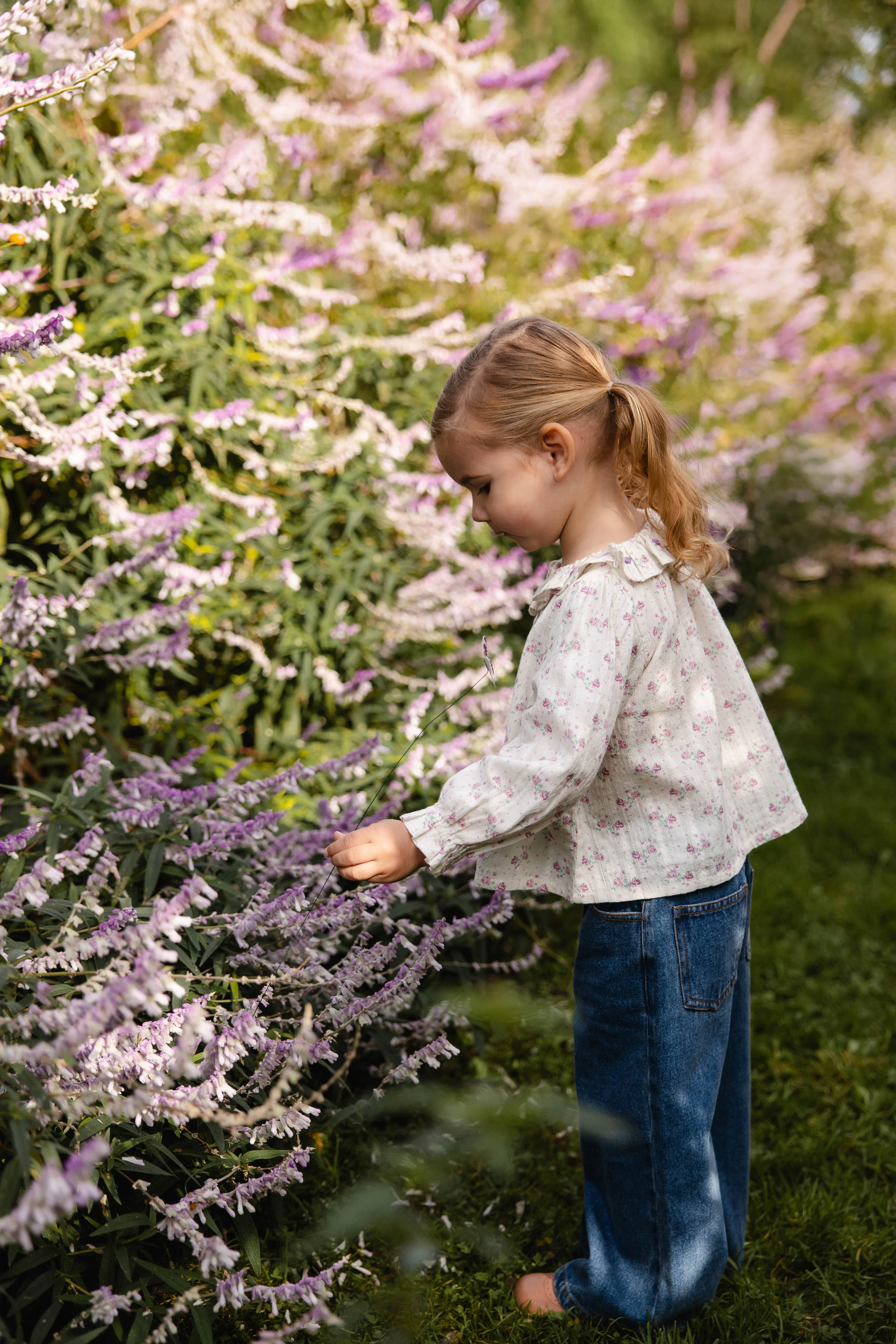 Organic Cotton Beatrice Top - Molly Lilac - Image 10