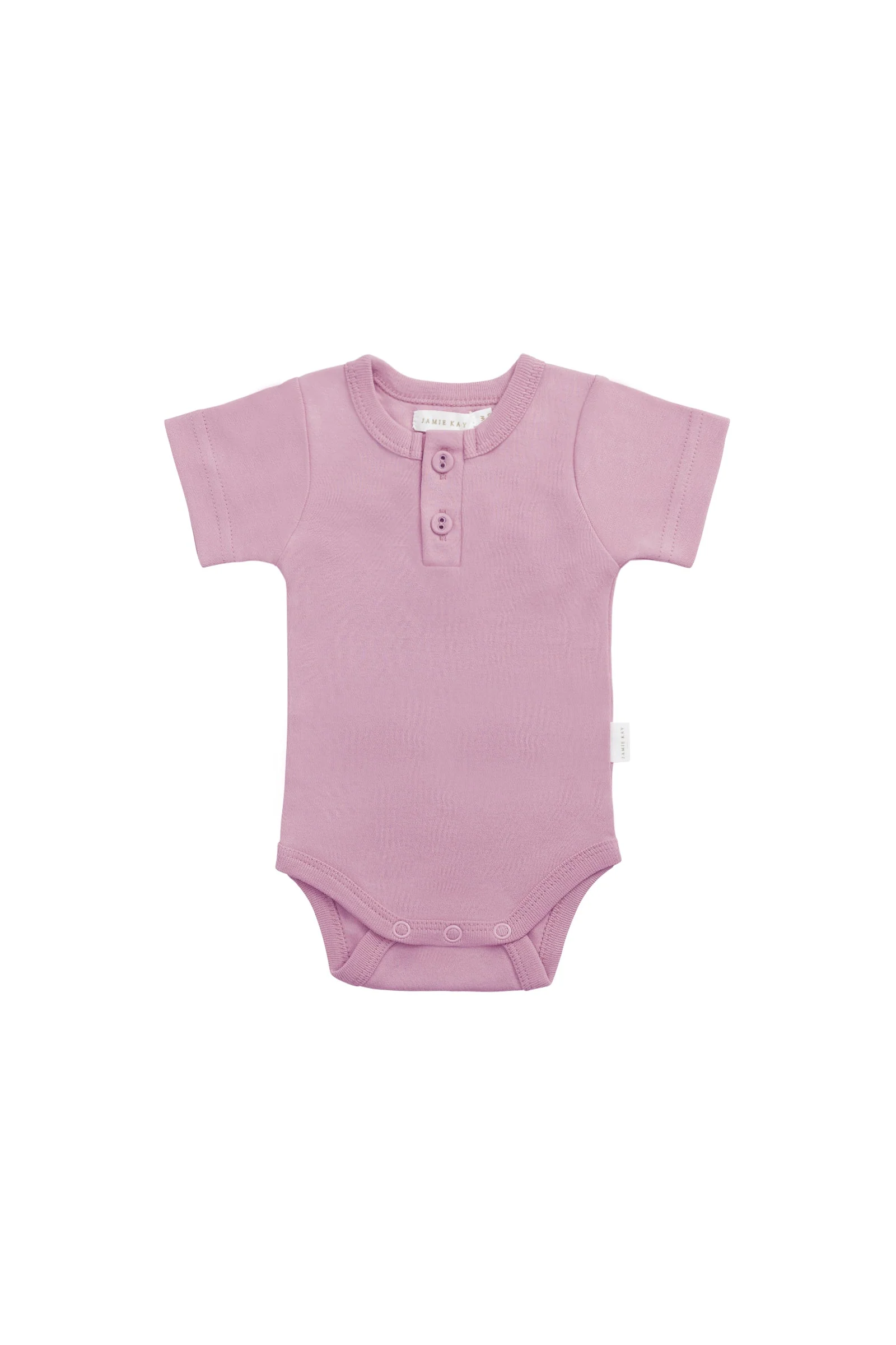 Organic Cotton Benny Tee Bodysuit - Lily