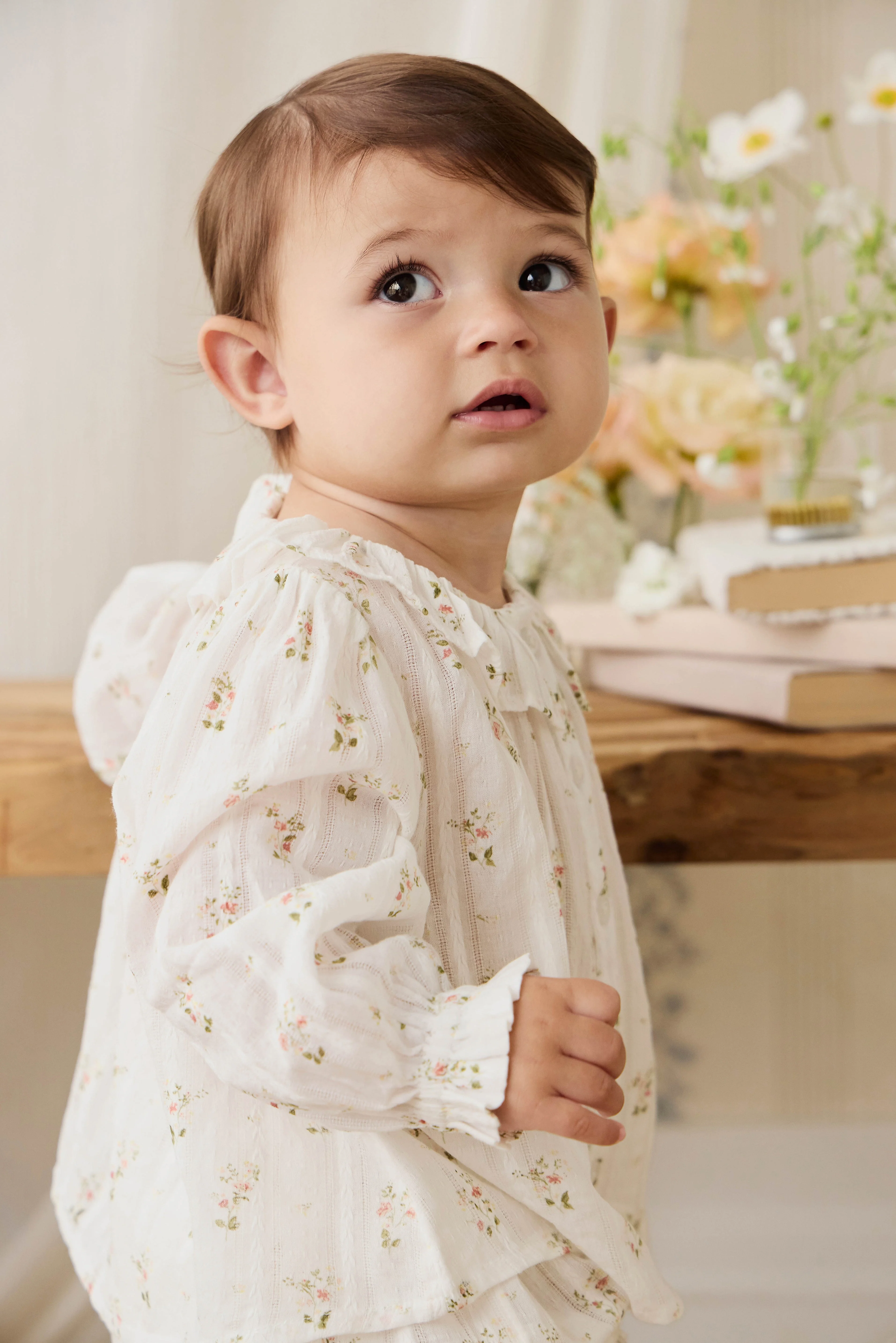 Organic Cotton Brynlee Top - Josepha Egret - Image 16