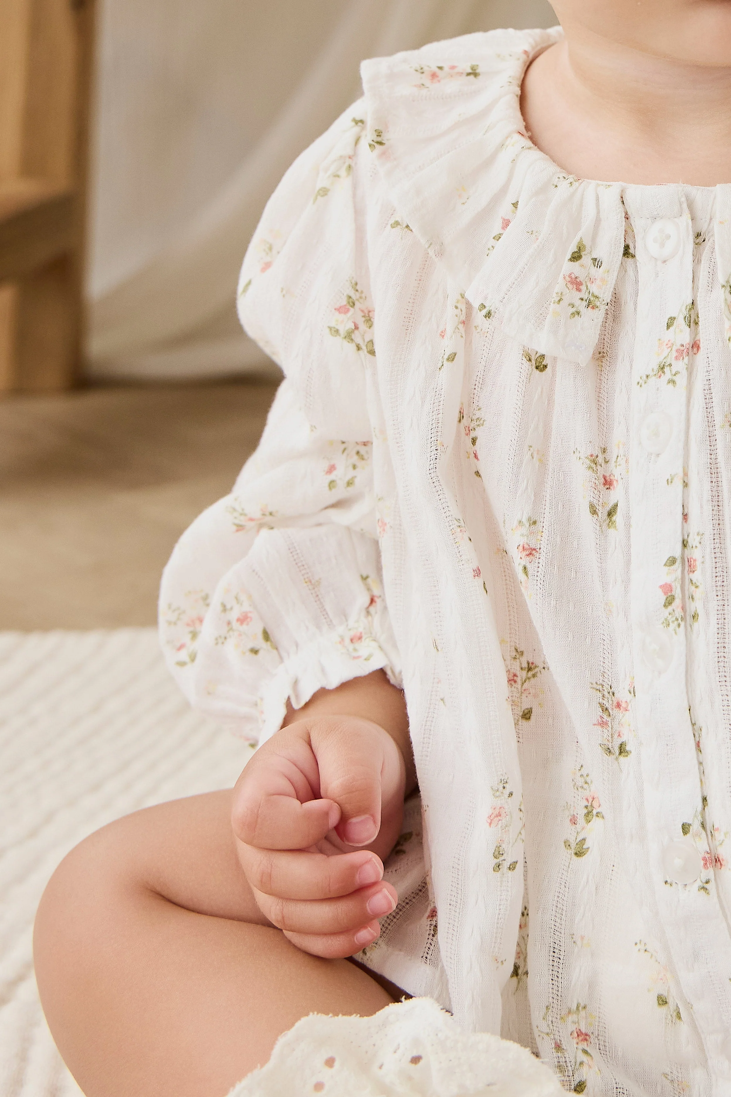 Organic Cotton Brynlee Top - Josepha Egret - Image 6