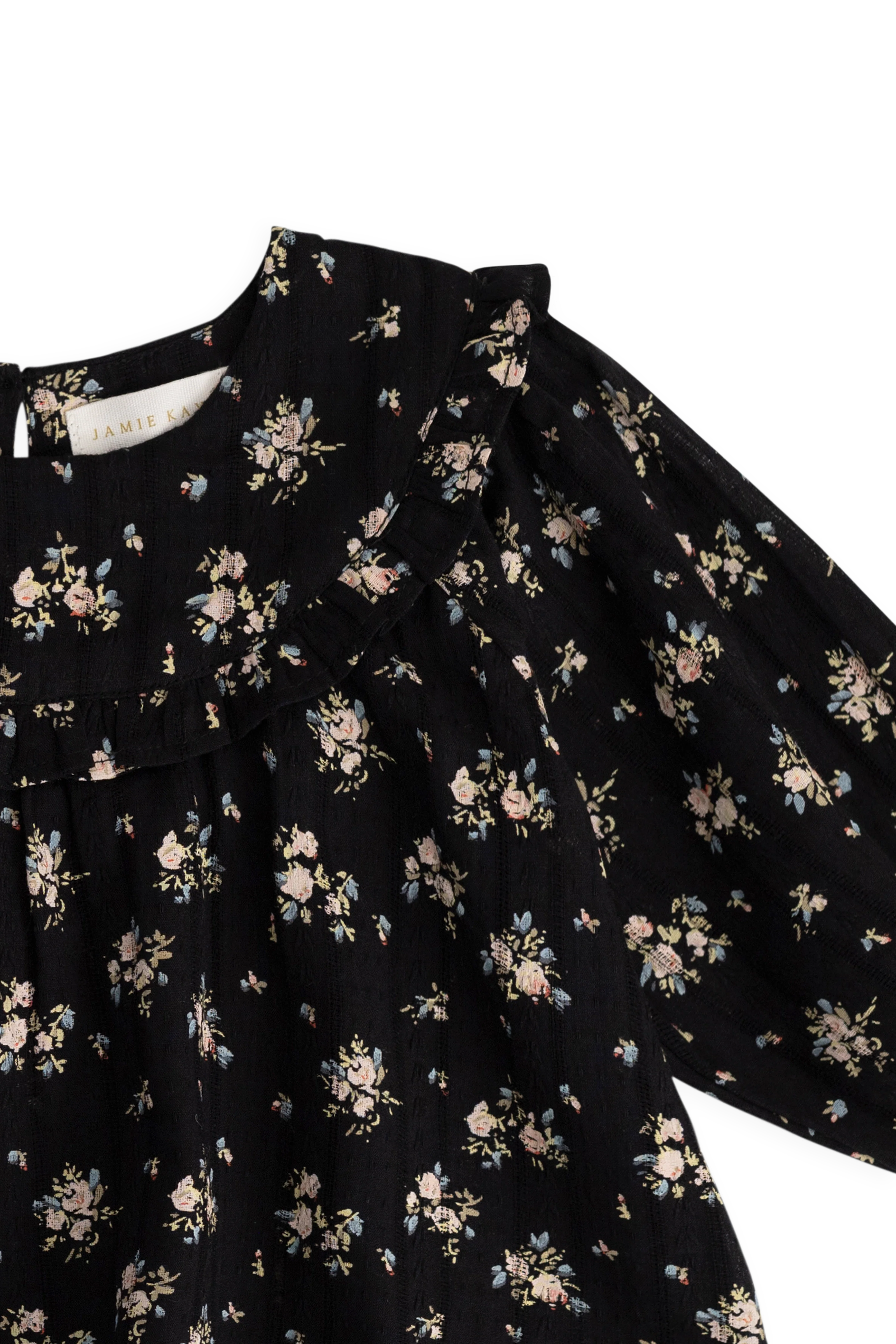 Organic Cotton Caroline Blouse - Cassie Caviar - Image 14