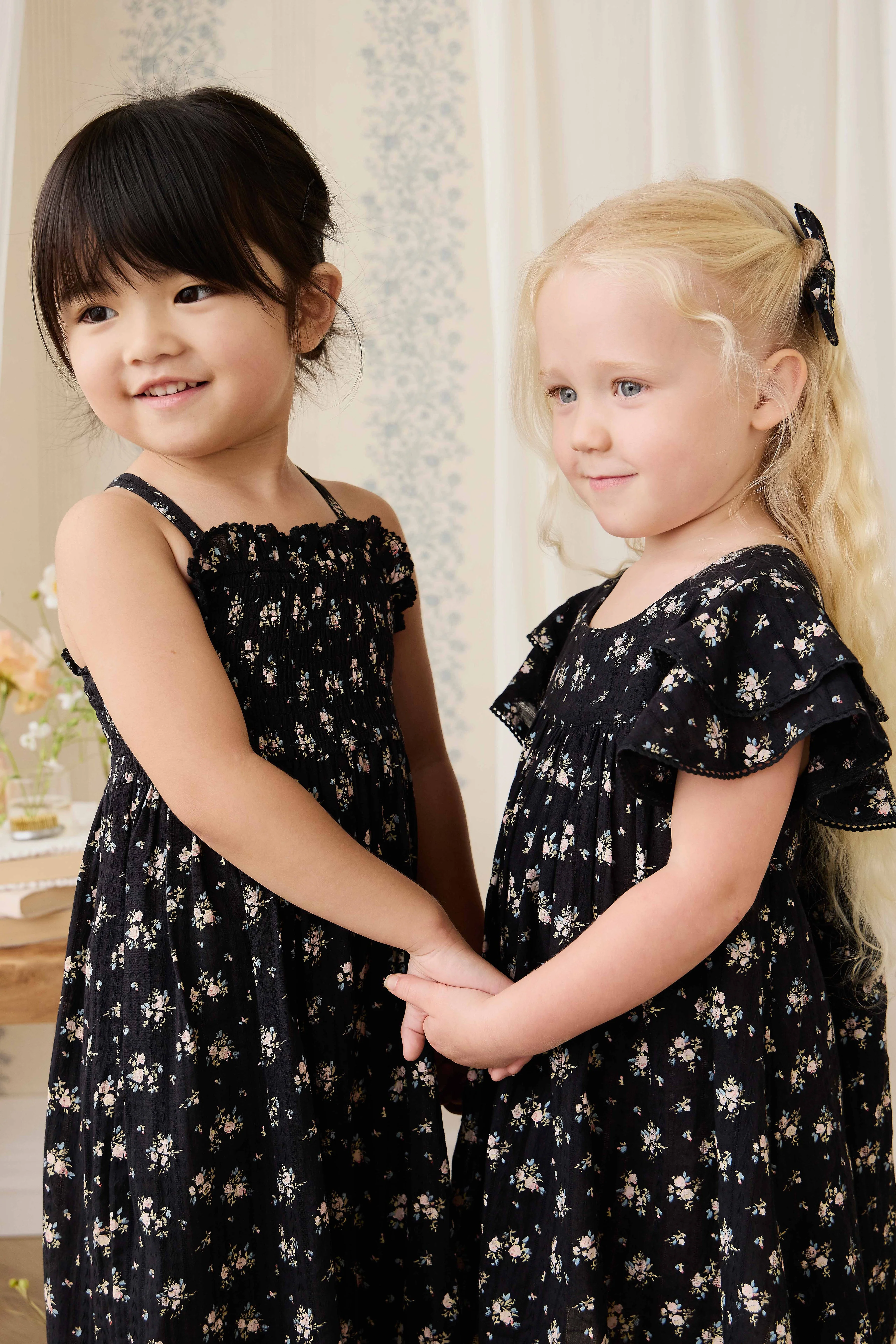 Organic Cotton Caroline Dress - Cassie Caviar - Image 9
