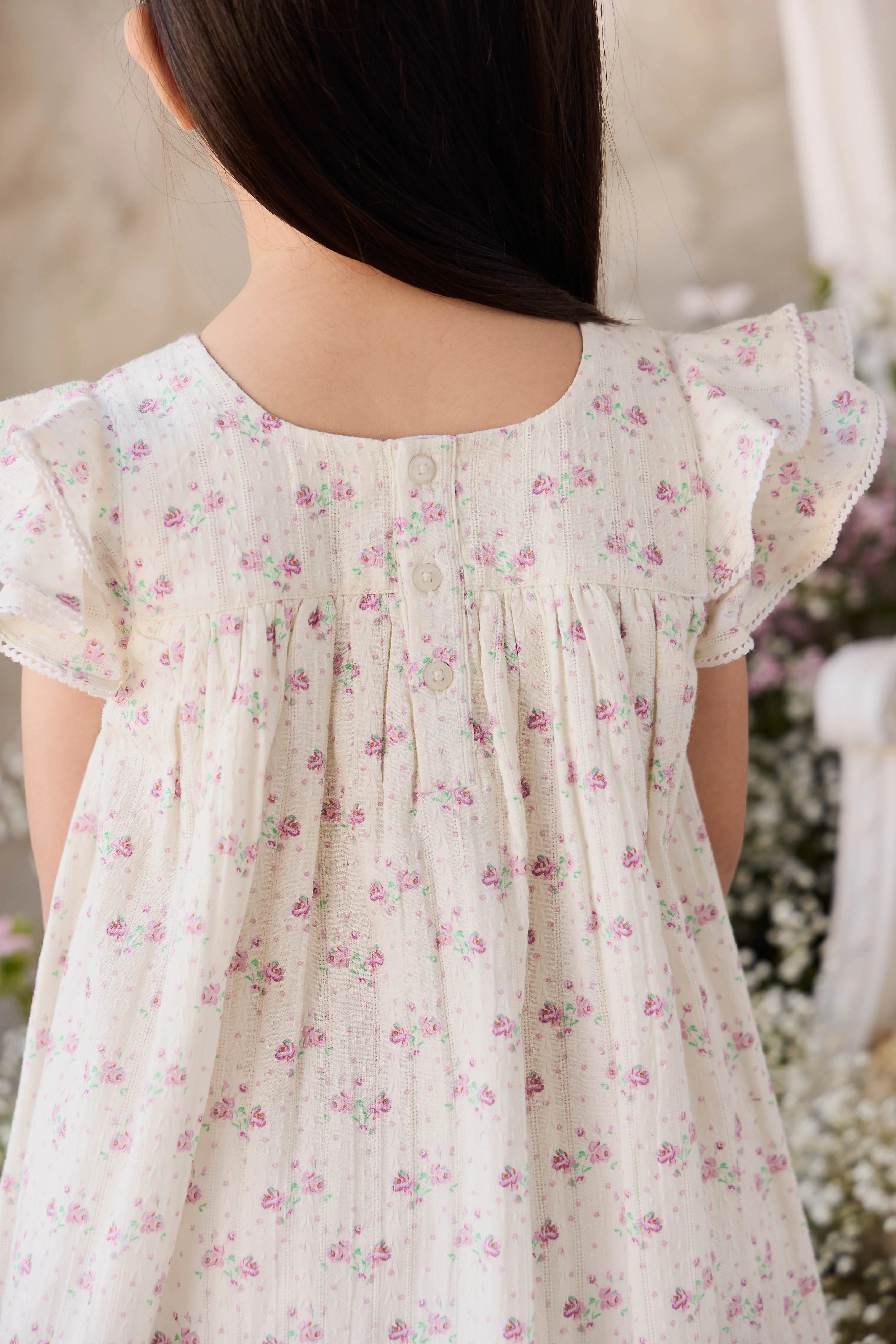 Organic Cotton Caroline Dress - Molly Lilac - Image 11