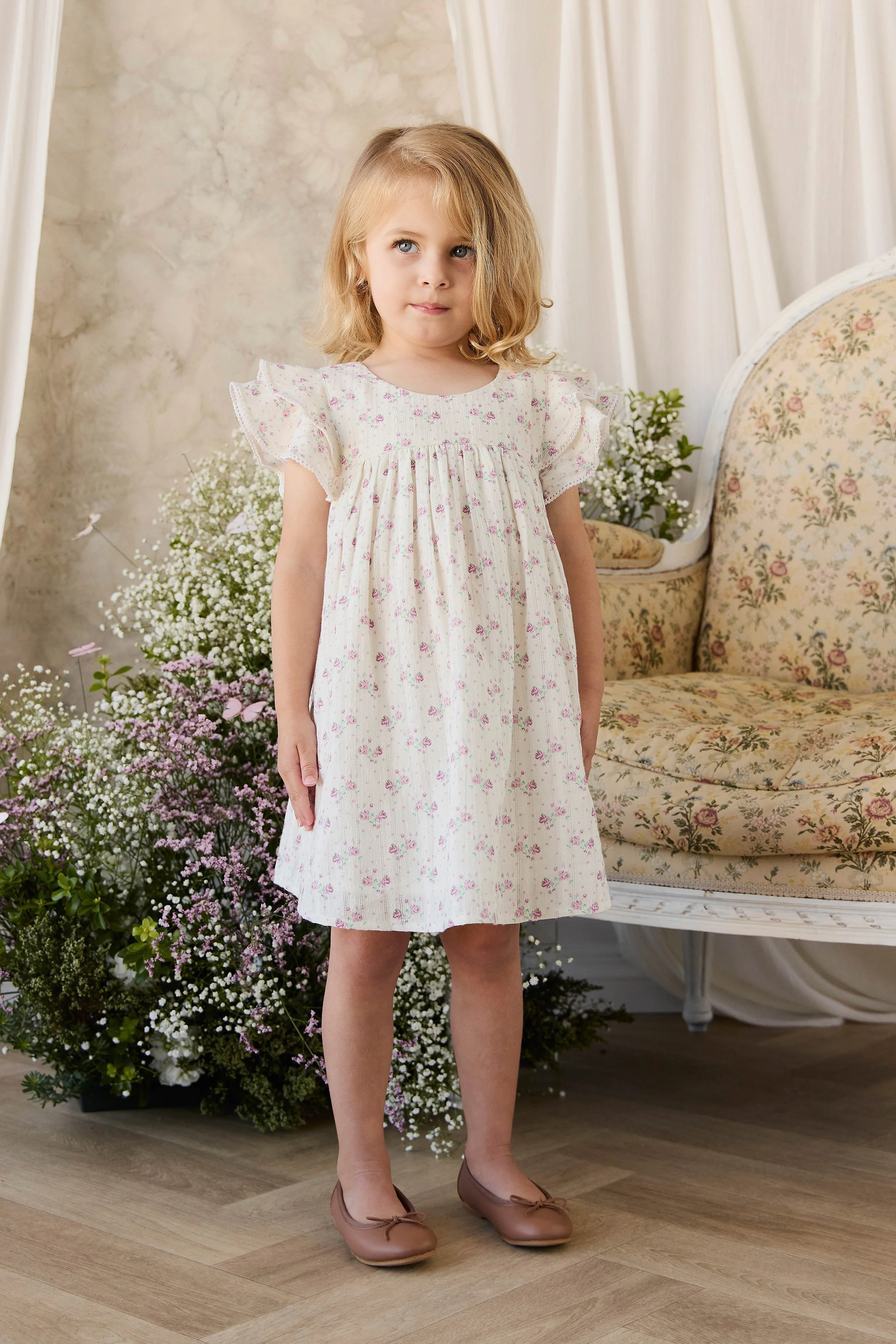 Organic Cotton Caroline Dress - Molly Lilac - Image 13