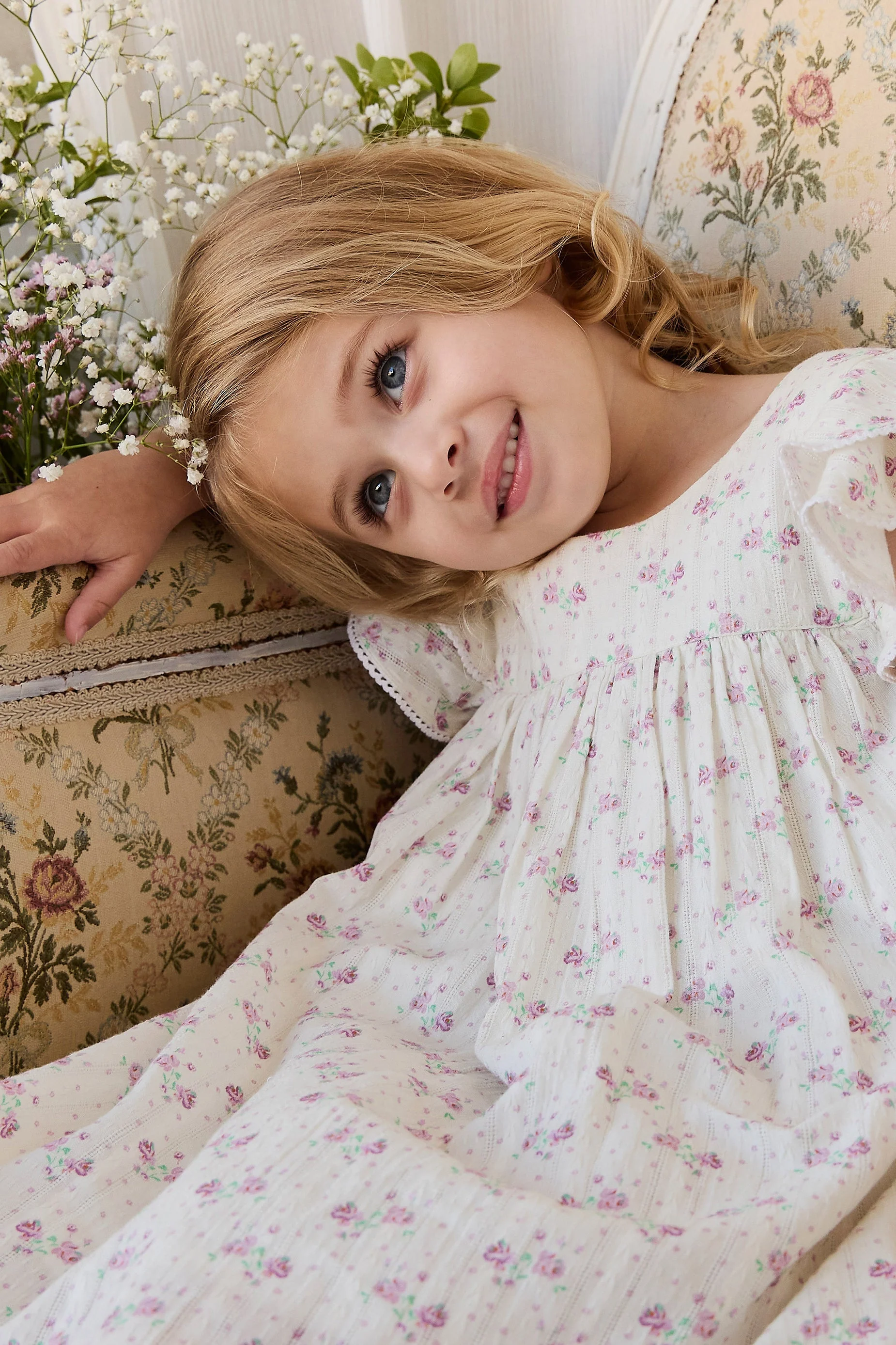Organic Cotton Caroline Dress - Molly Lilac - Image 14