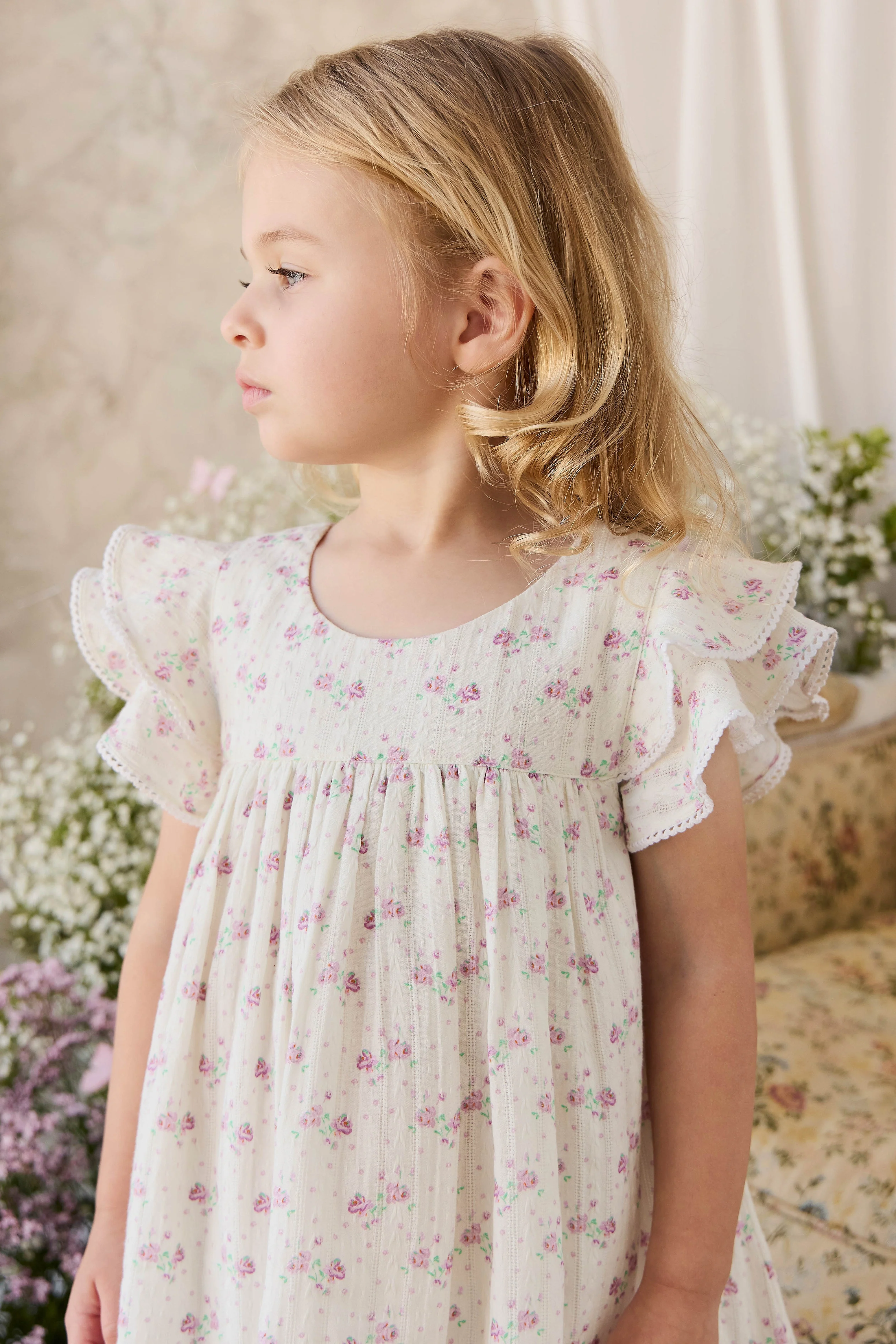 Organic Cotton Caroline Dress - Molly Lilac - Image 6