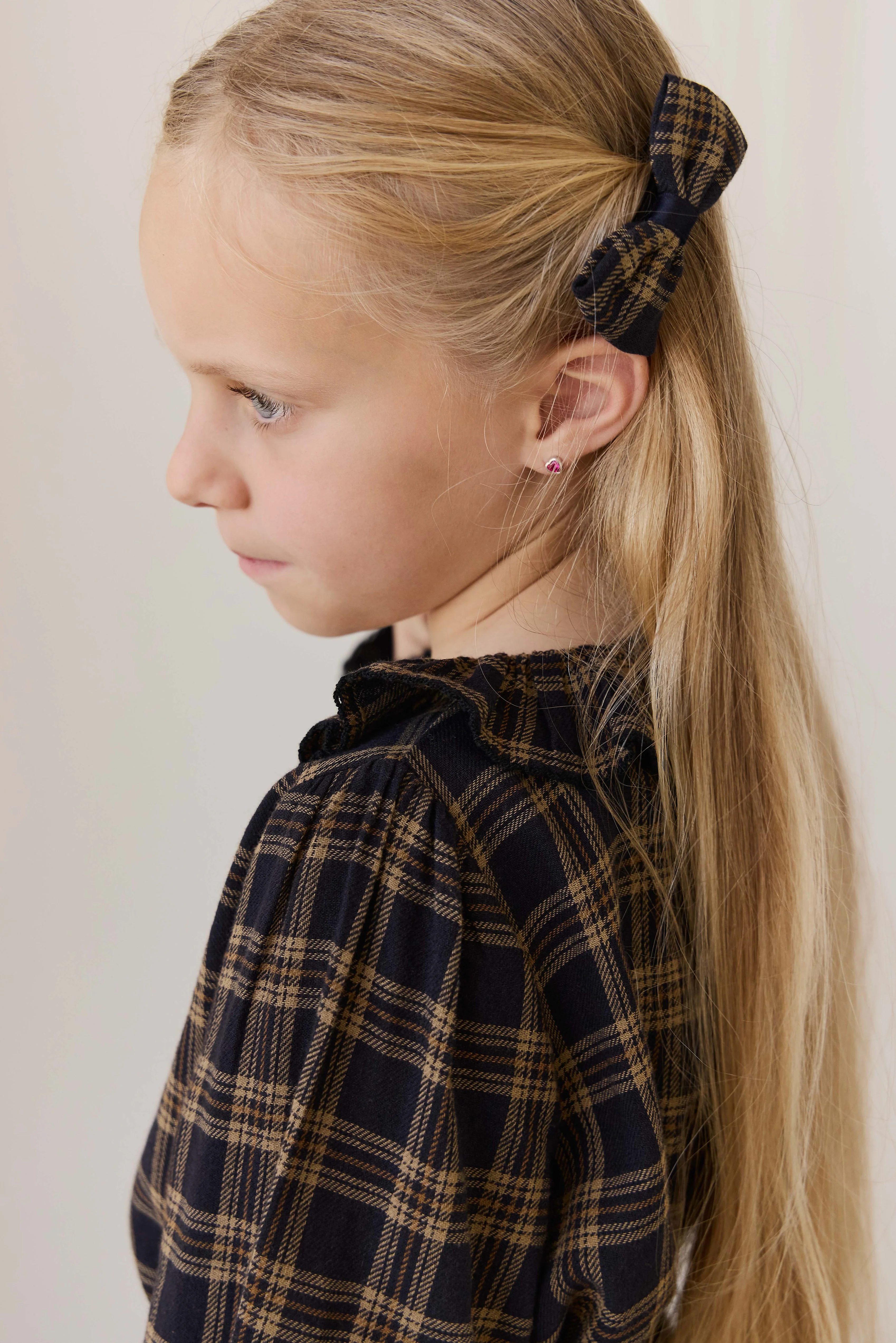 Organic Cotton Cecile Top - Woodland Check - Image 17