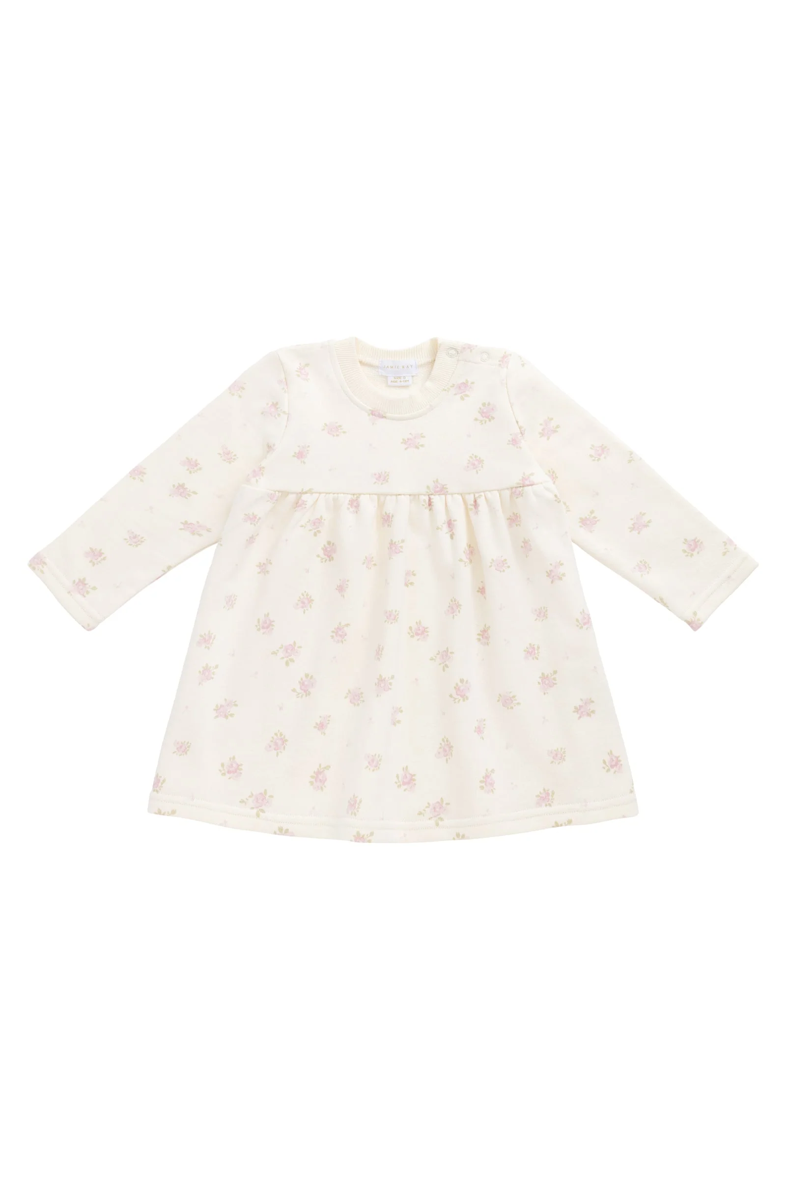 Organic Cotton Charlotte Dress - Simone Egret
