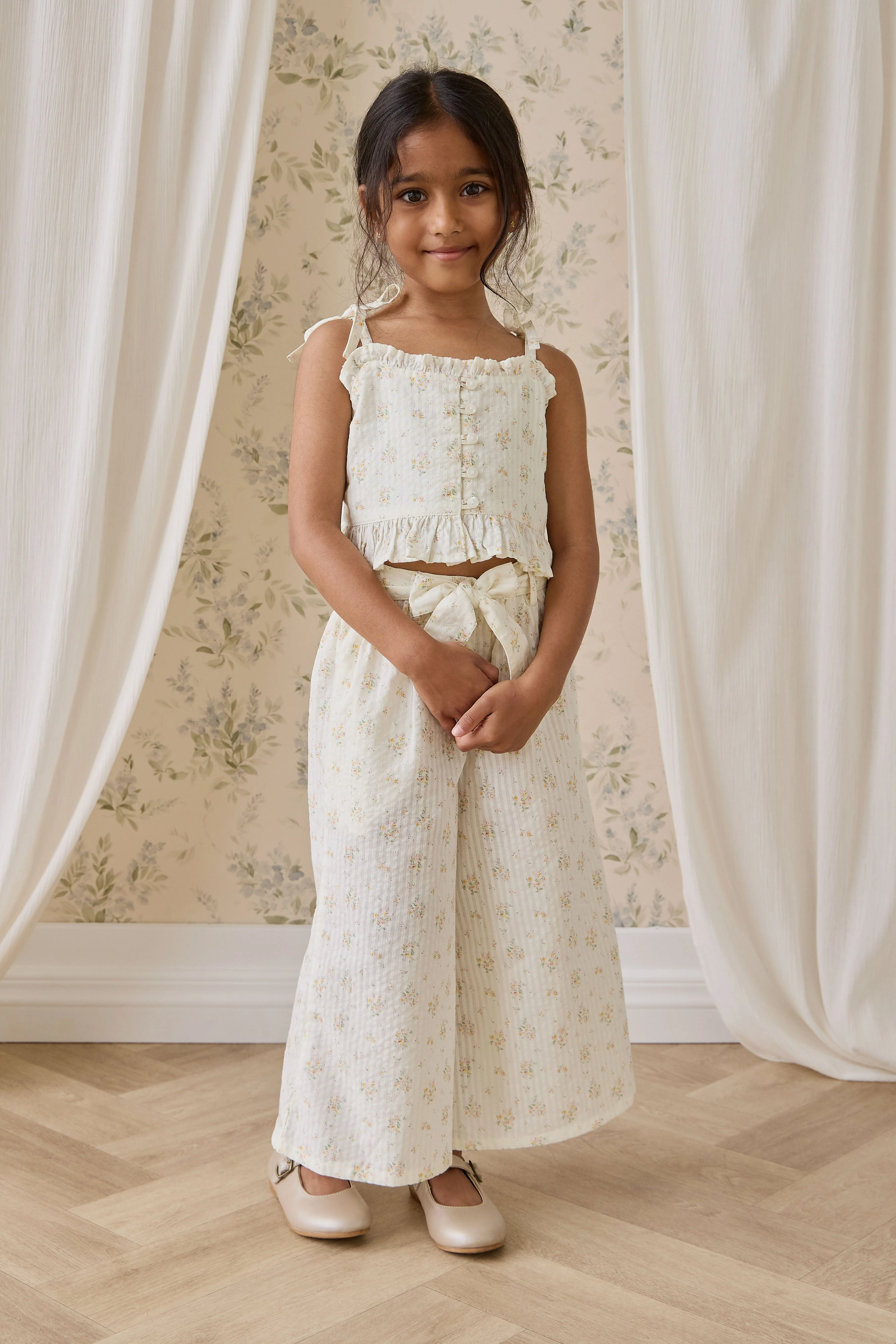 Organic Cotton Cosette Pant-Justine Parchment