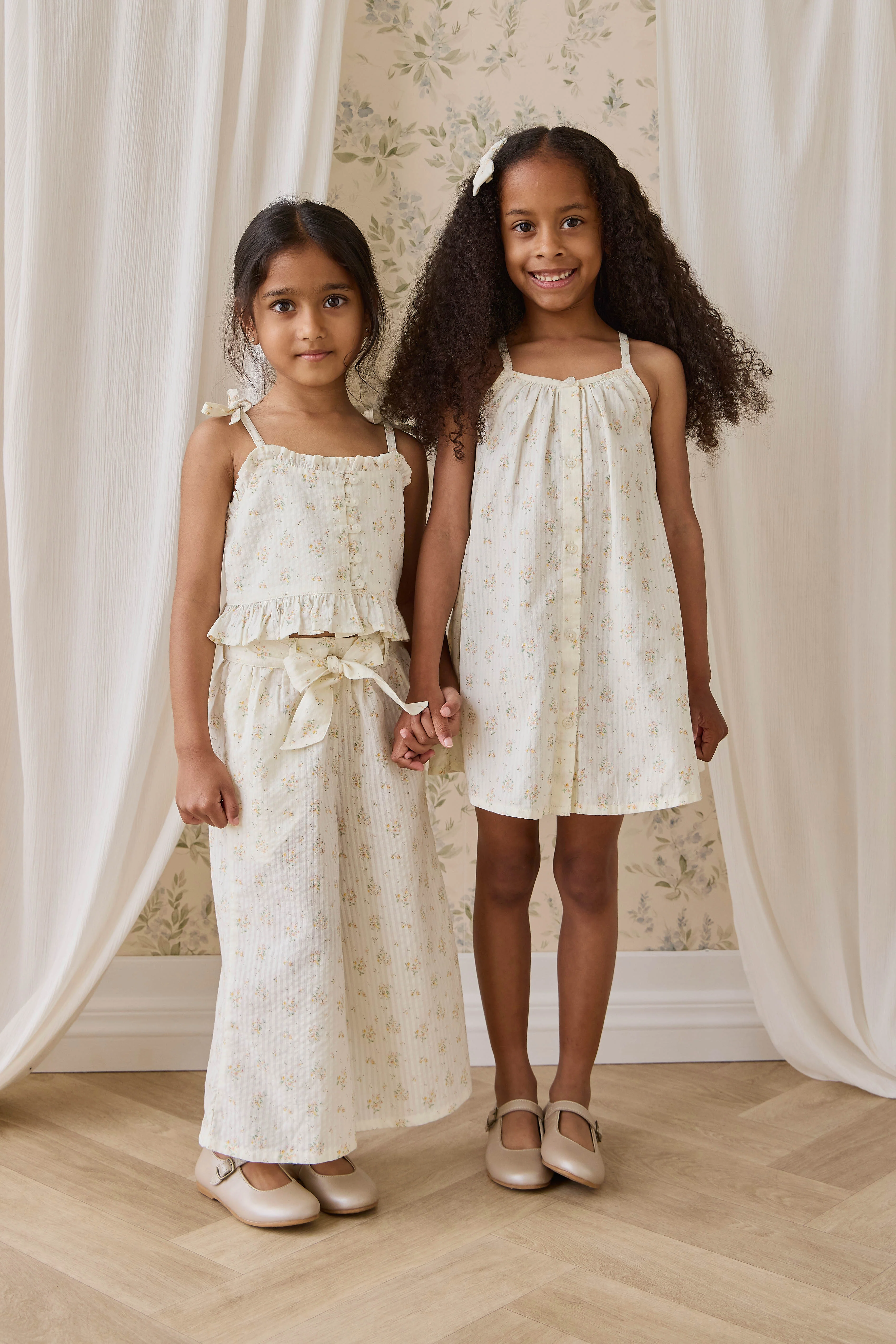 Organic Cotton Cosette Pant-Justine Parchment - Image 4