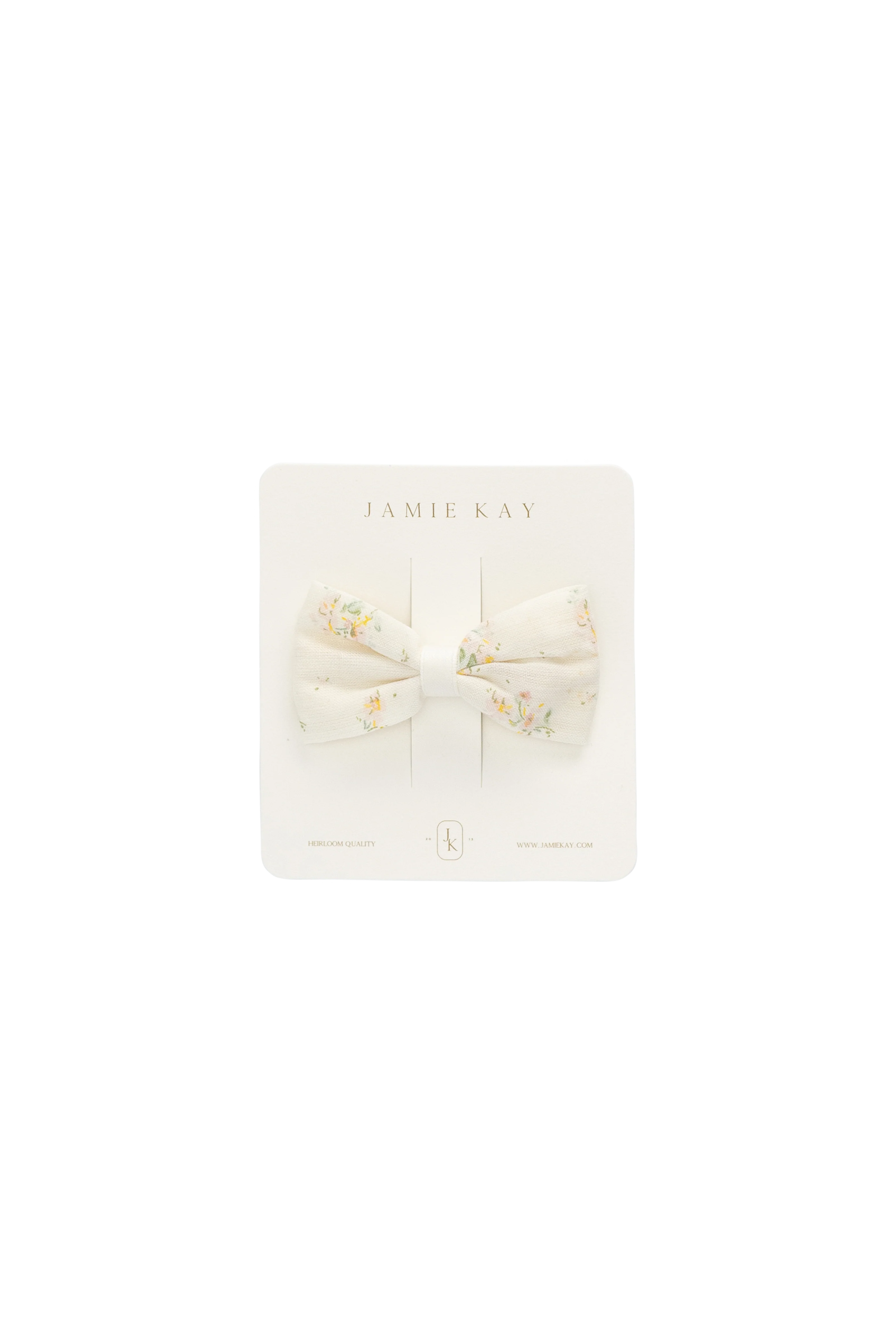 Organic Cotton Desiree Bow-Justine Parchment - Image 2