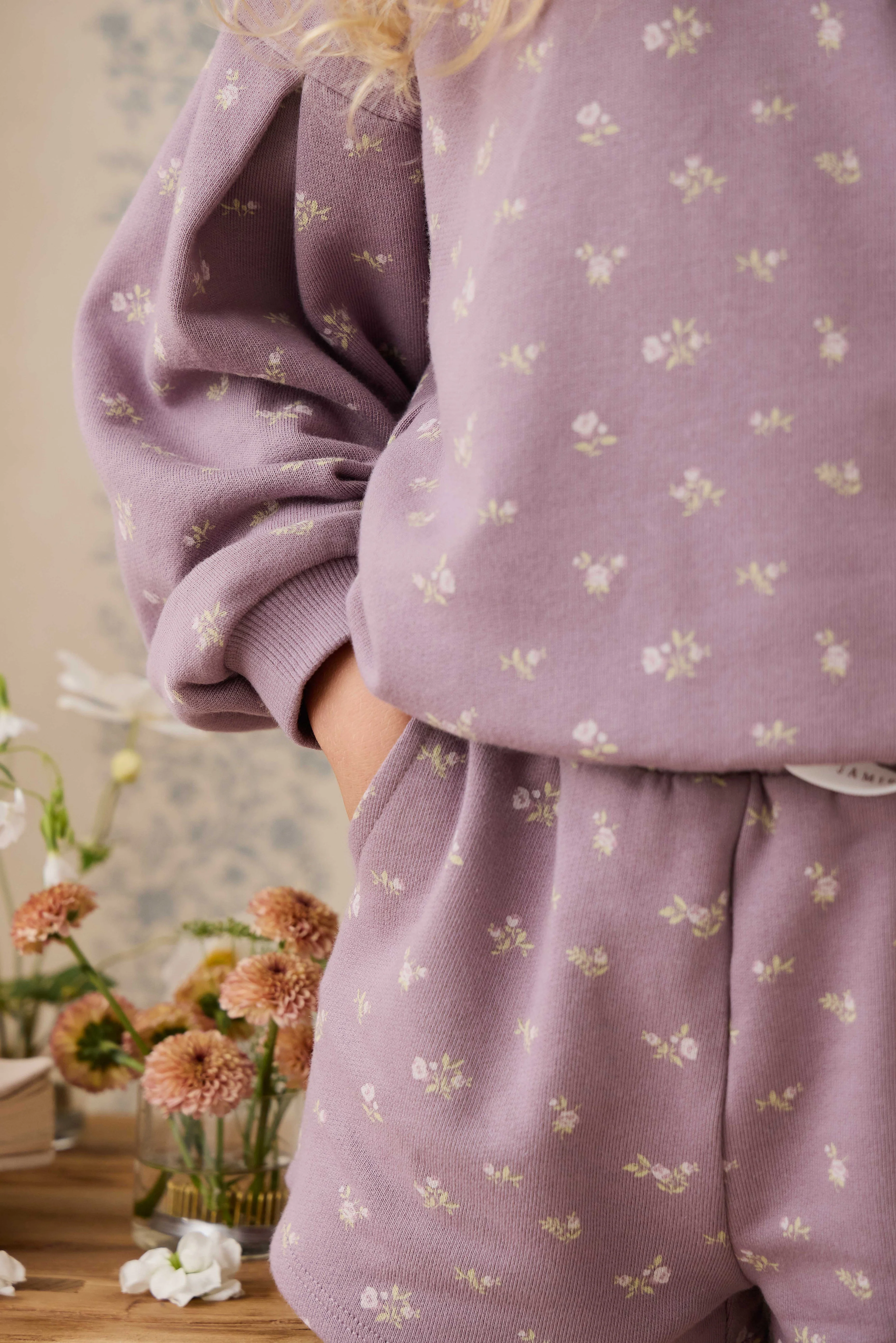 Organic Cotton Elara Sweatshirt - Isla Plum - Image 11