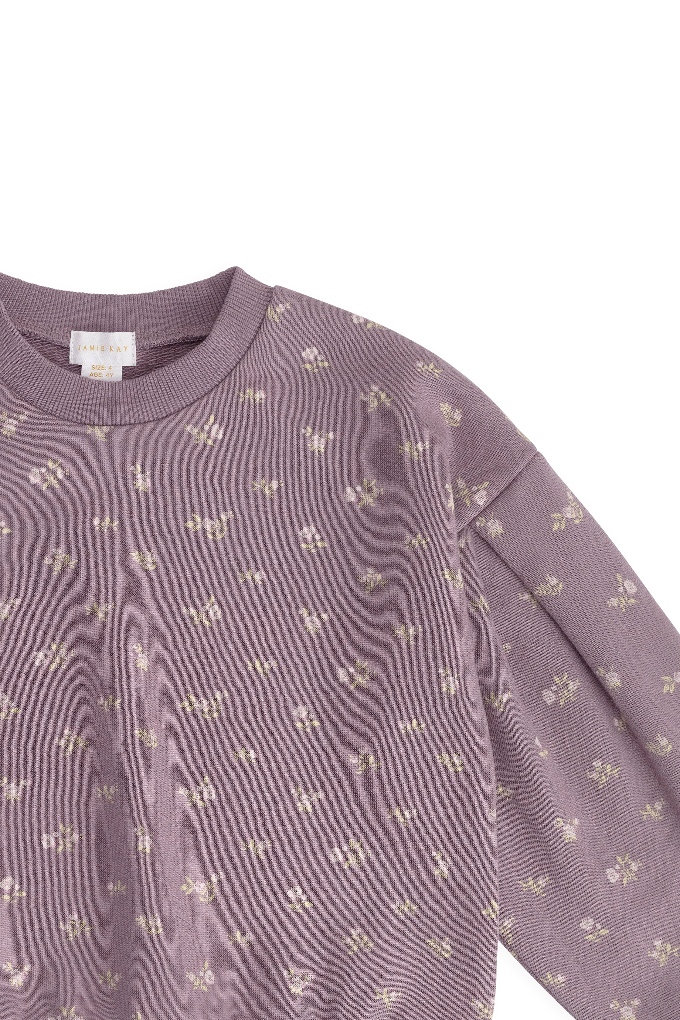 Organic Cotton Elara Sweatshirt - Isla Plum - Image 13