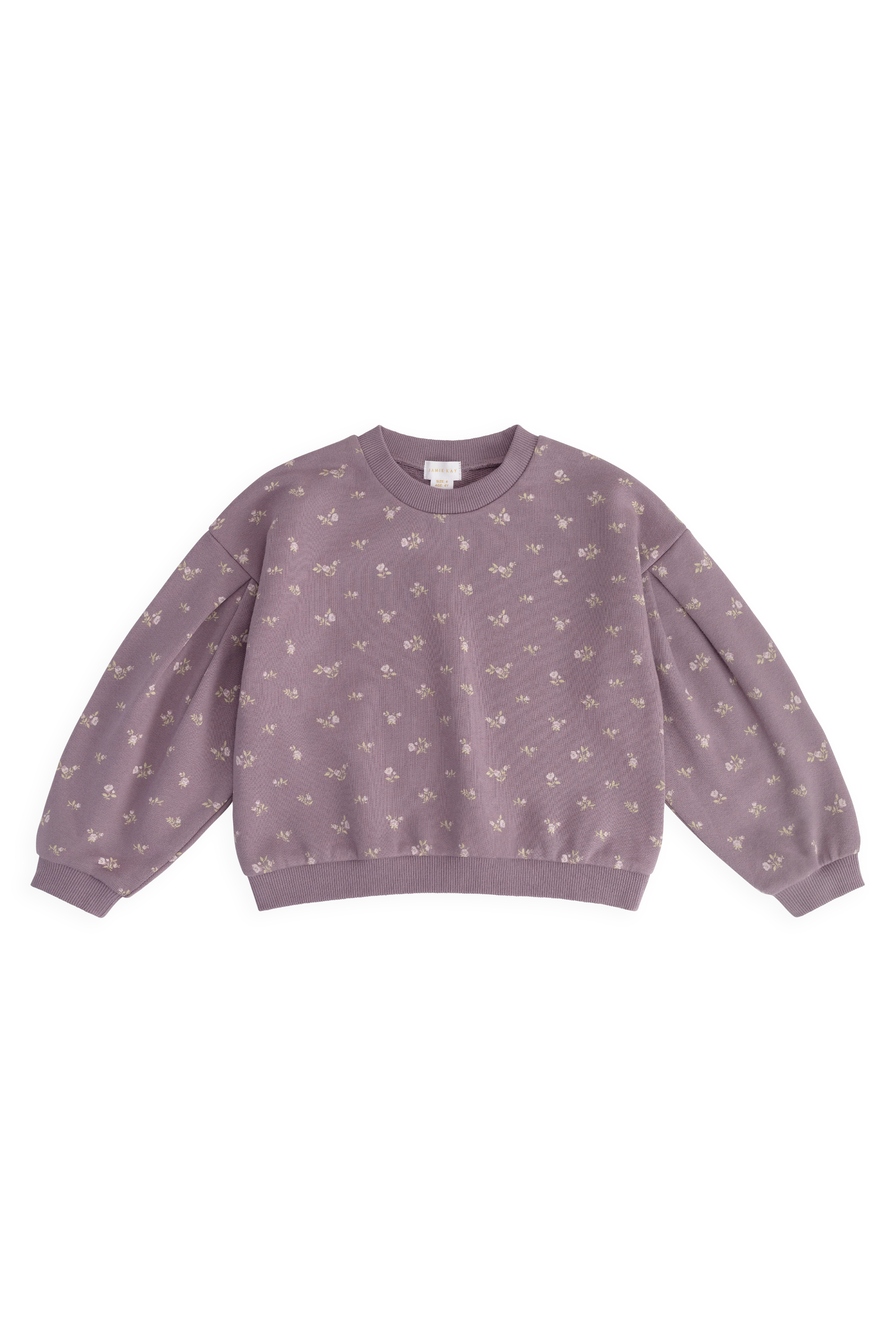 Organic Cotton Elara Sweatshirt - Isla Plum - Image 2