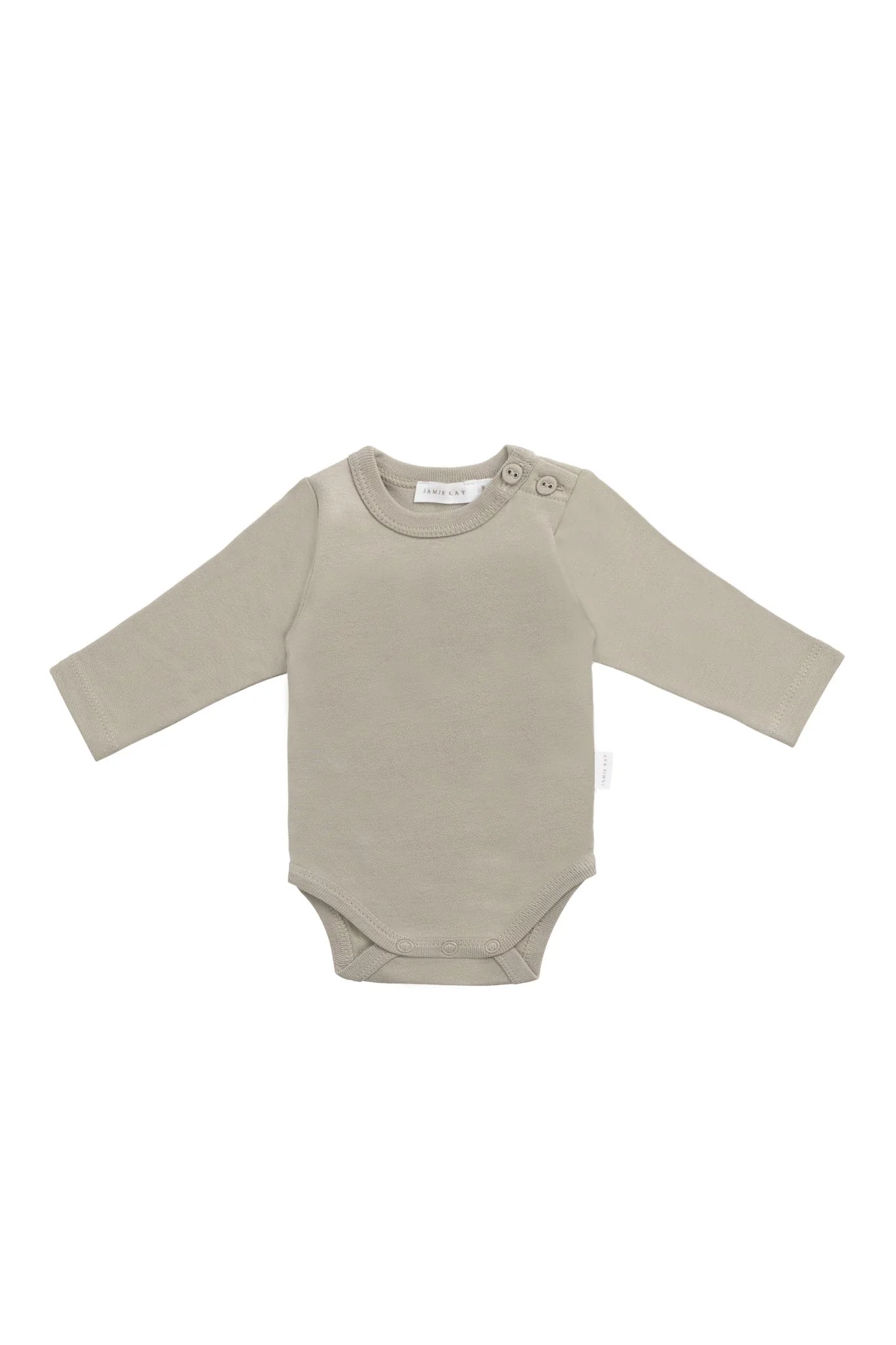 Organic Cotton Elora Long Sleeve Bodysuit - Sage