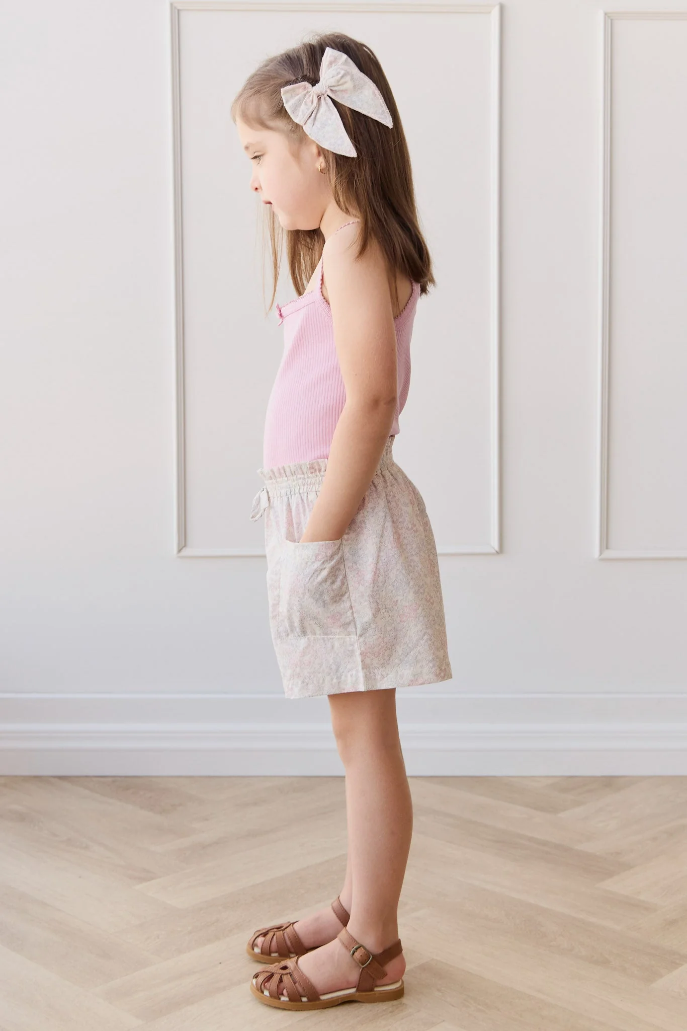 Organic Cotton Emelia Short - Azra Slightly Pink - Image 6