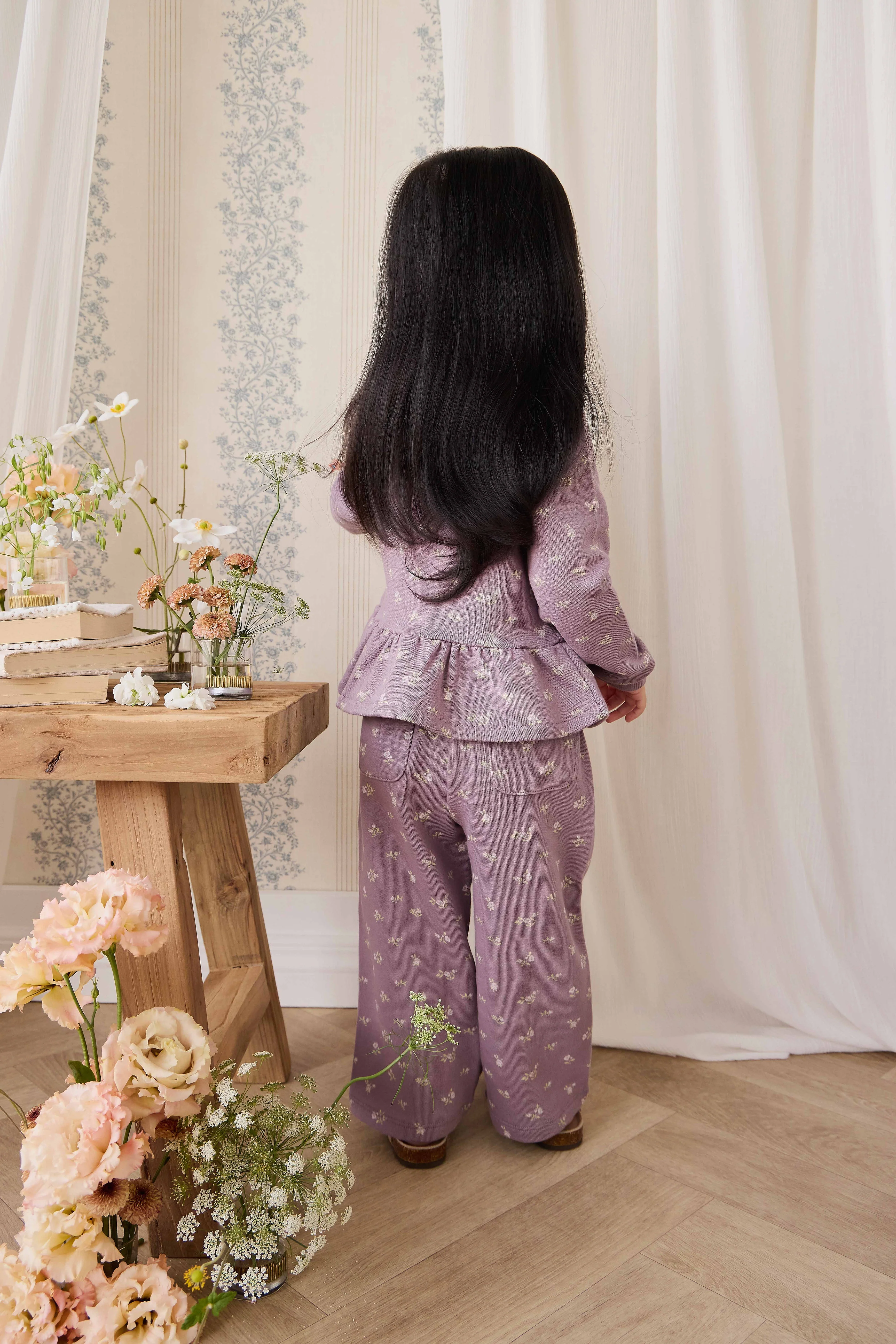 Organic Cotton Emiko Sweatshirt - Isla Plum - Image 10