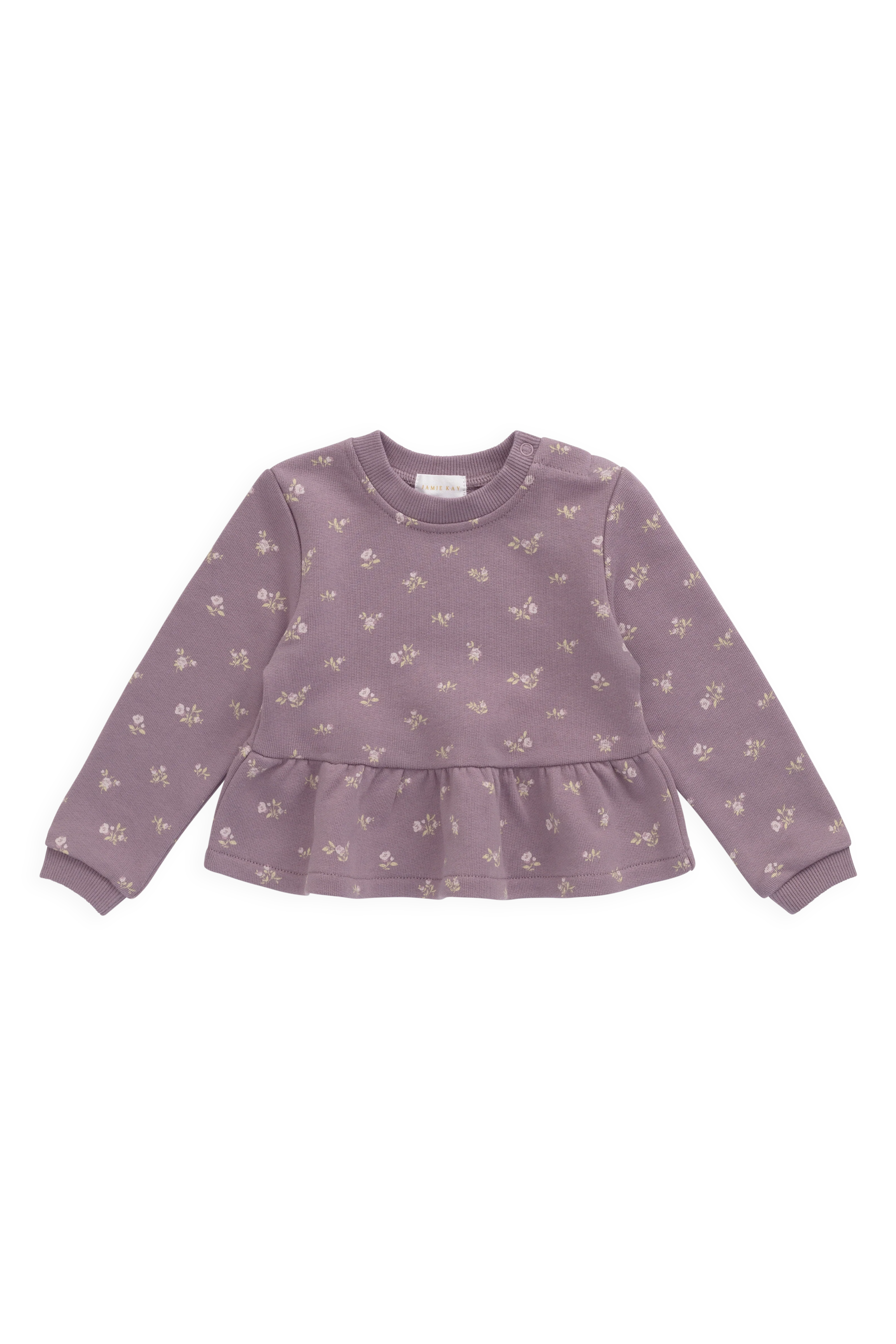 Organic Cotton Emiko Sweatshirt - Isla Plum - Image 2