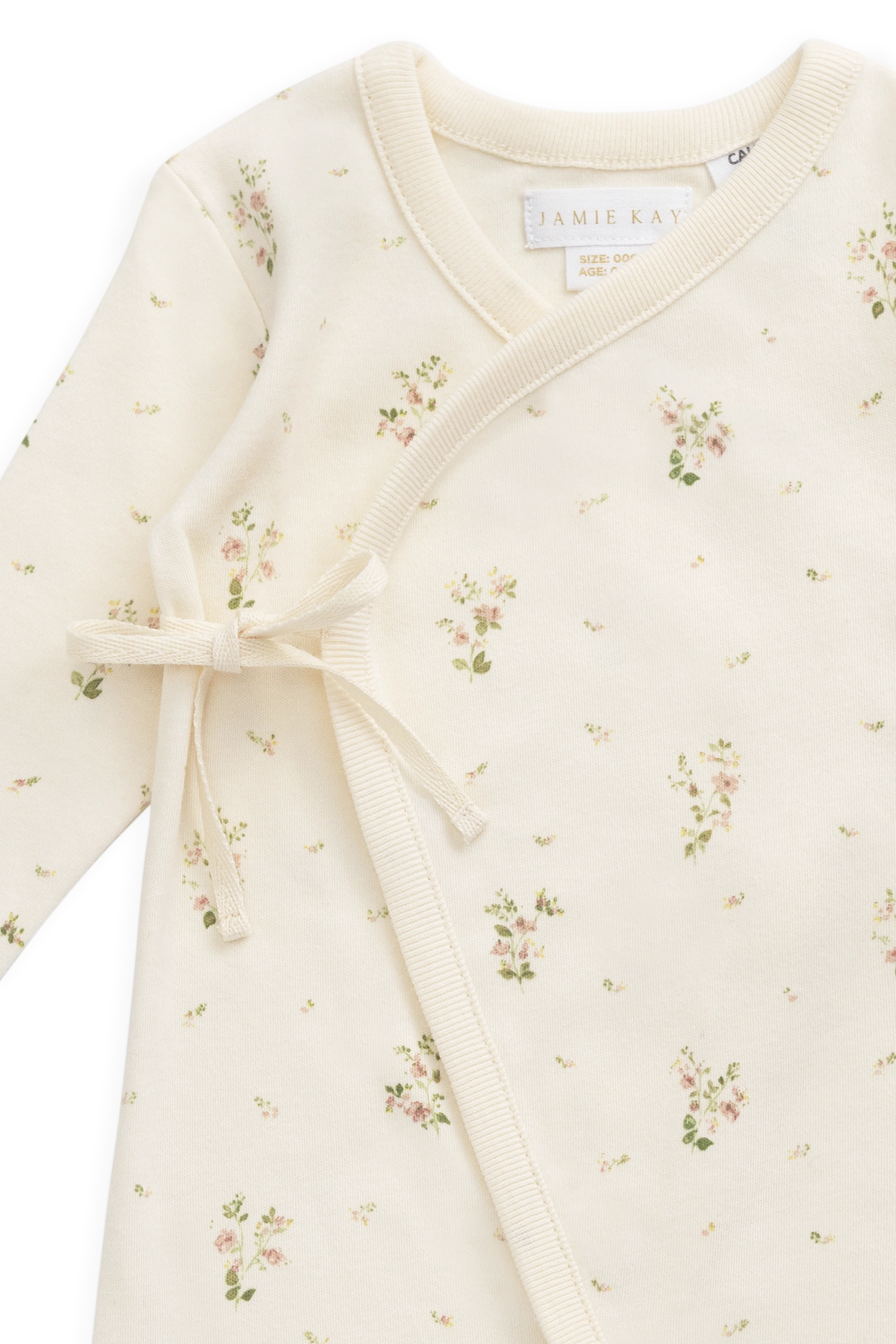 Organic Cotton Estelle Onepiece - Josepha Egret Small - Image 3
