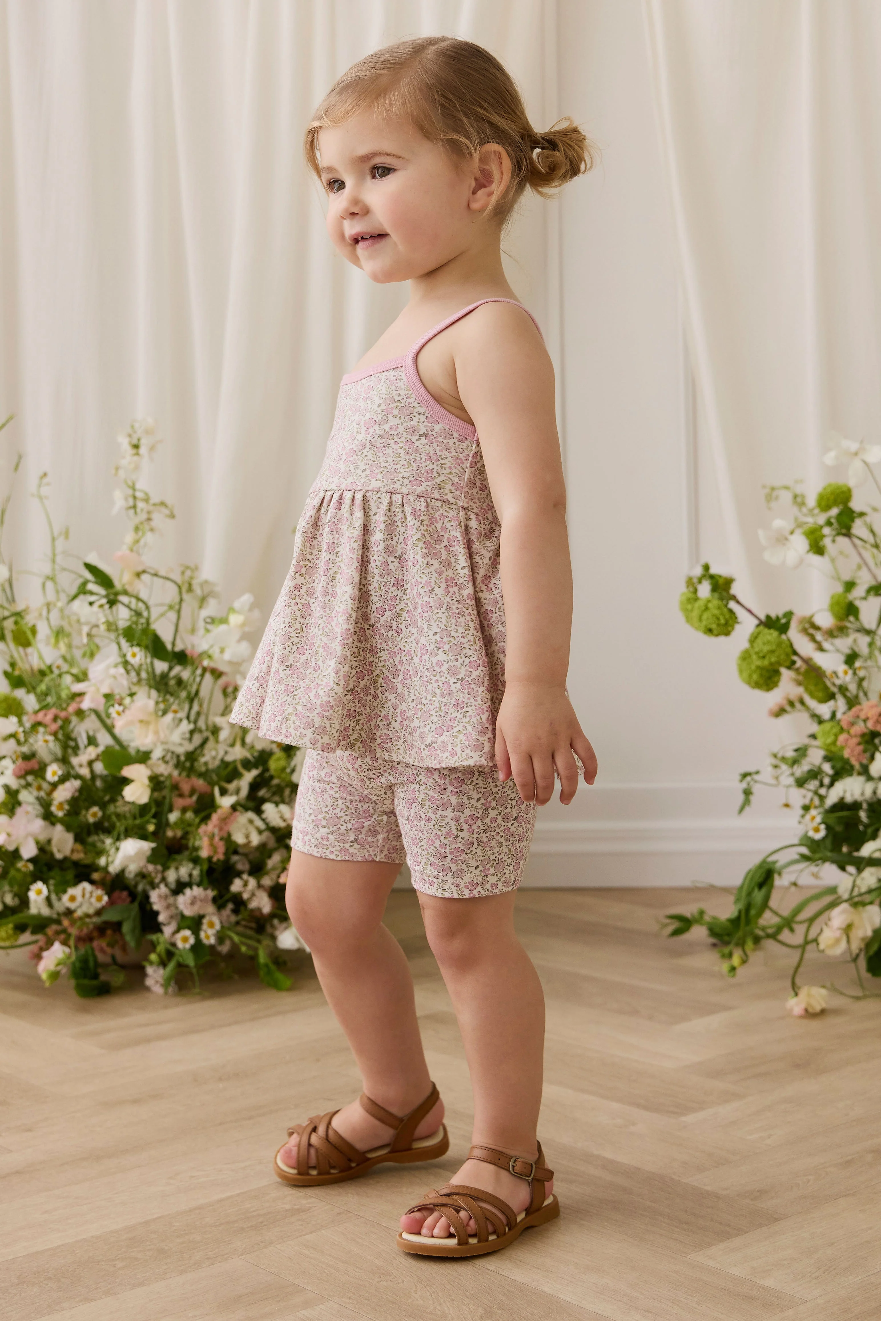 Organic Cotton Everyday Bike Short - Tully Mauve