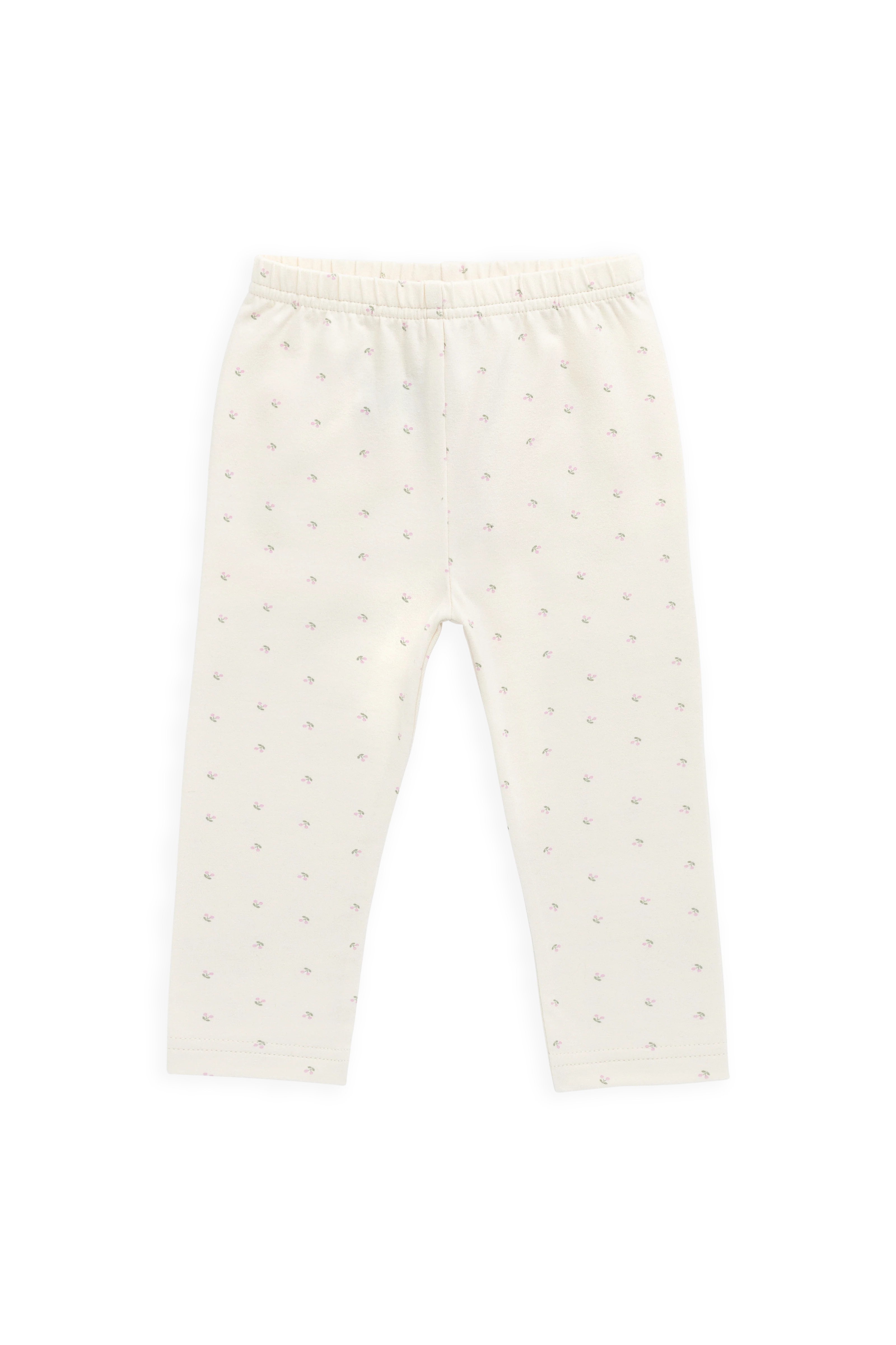 Organic Cotton Everyday Legging - Ditsy Cherries