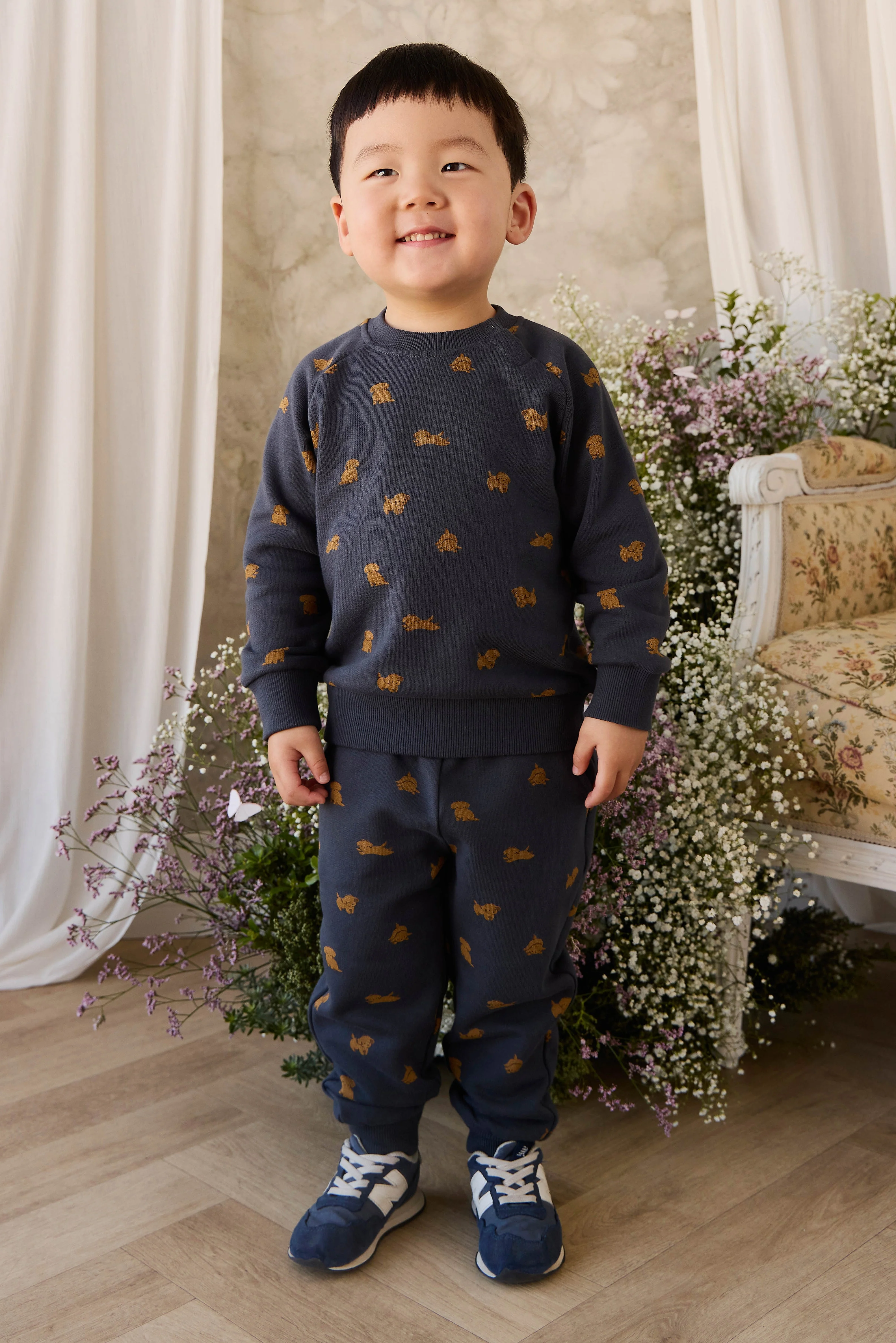 Organic Cotton Flynn Sweatshirt - Playful Milo Captain - Image 4