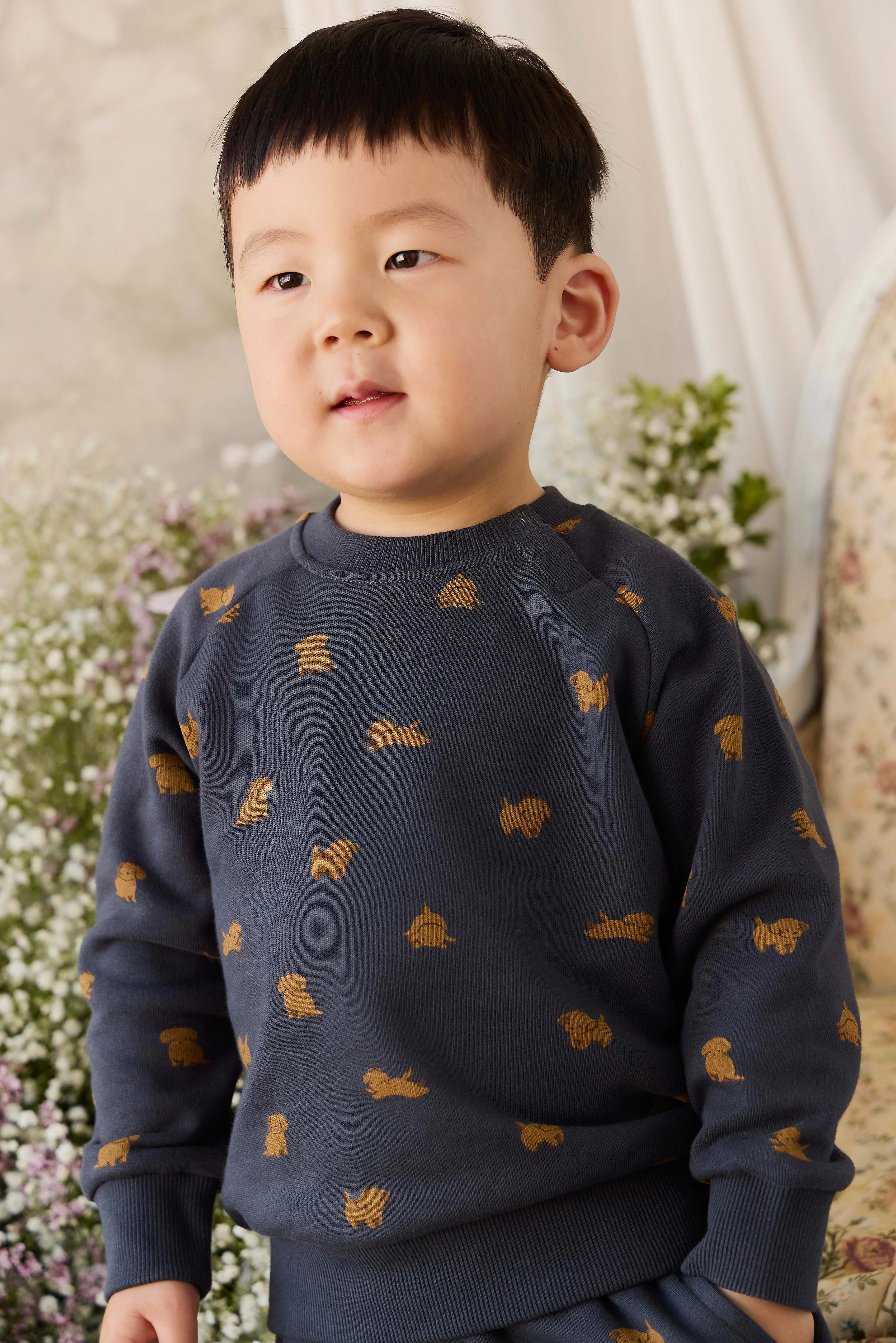 Organic Cotton Flynn Sweatshirt - Playful Milo Captain - Image 7