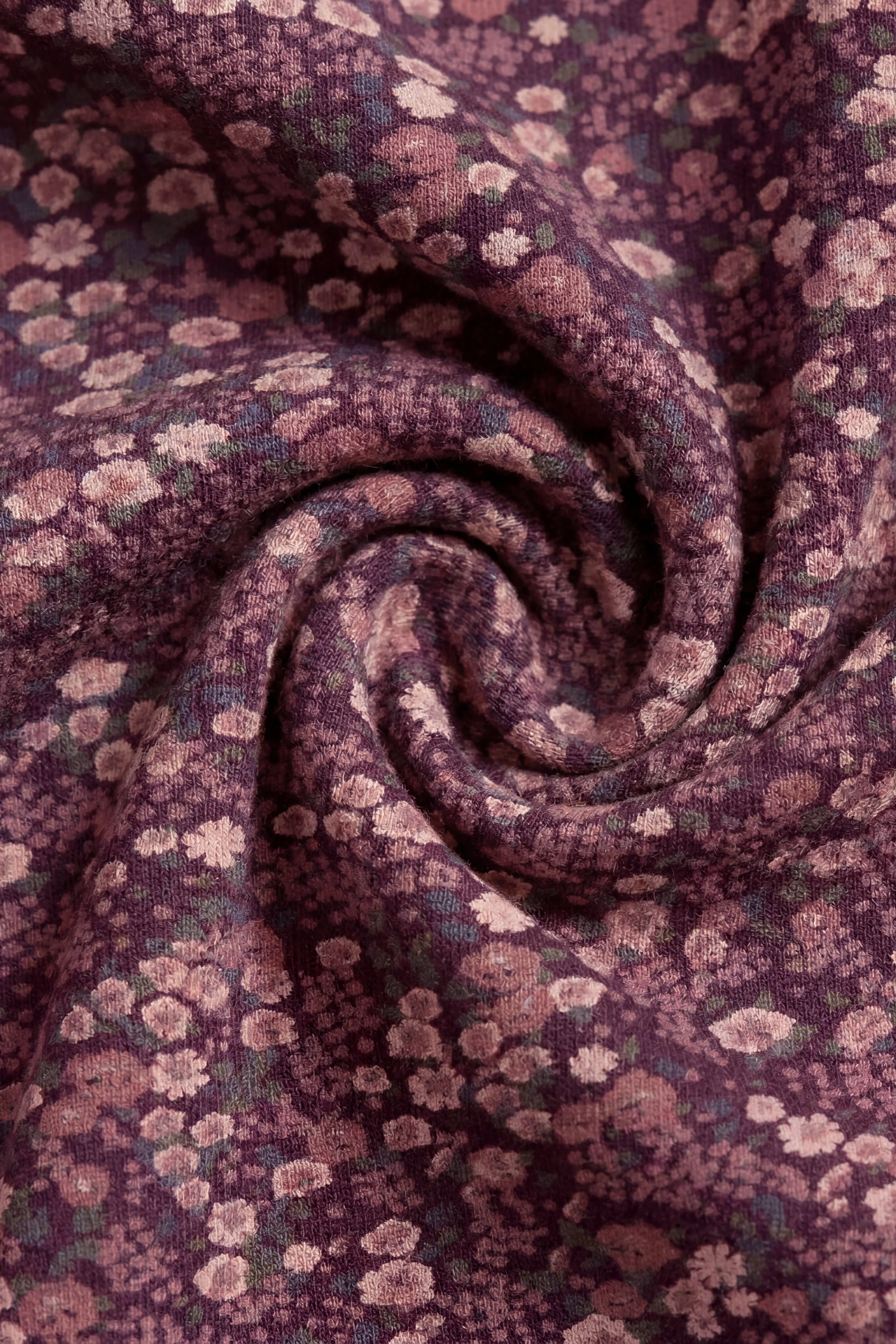 Organic Cotton Frankie Dress - Fig Floral - Image 3