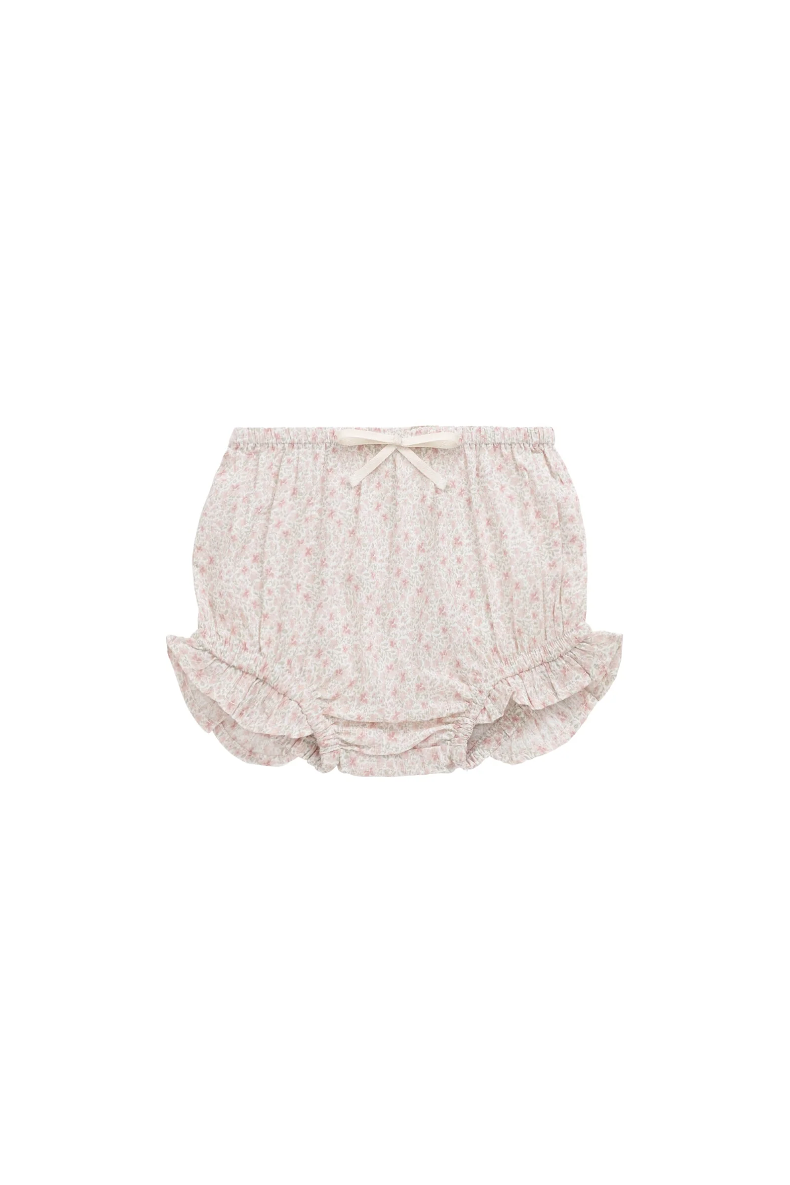 Organic Cotton Frill Bloomer - Claudette Rose