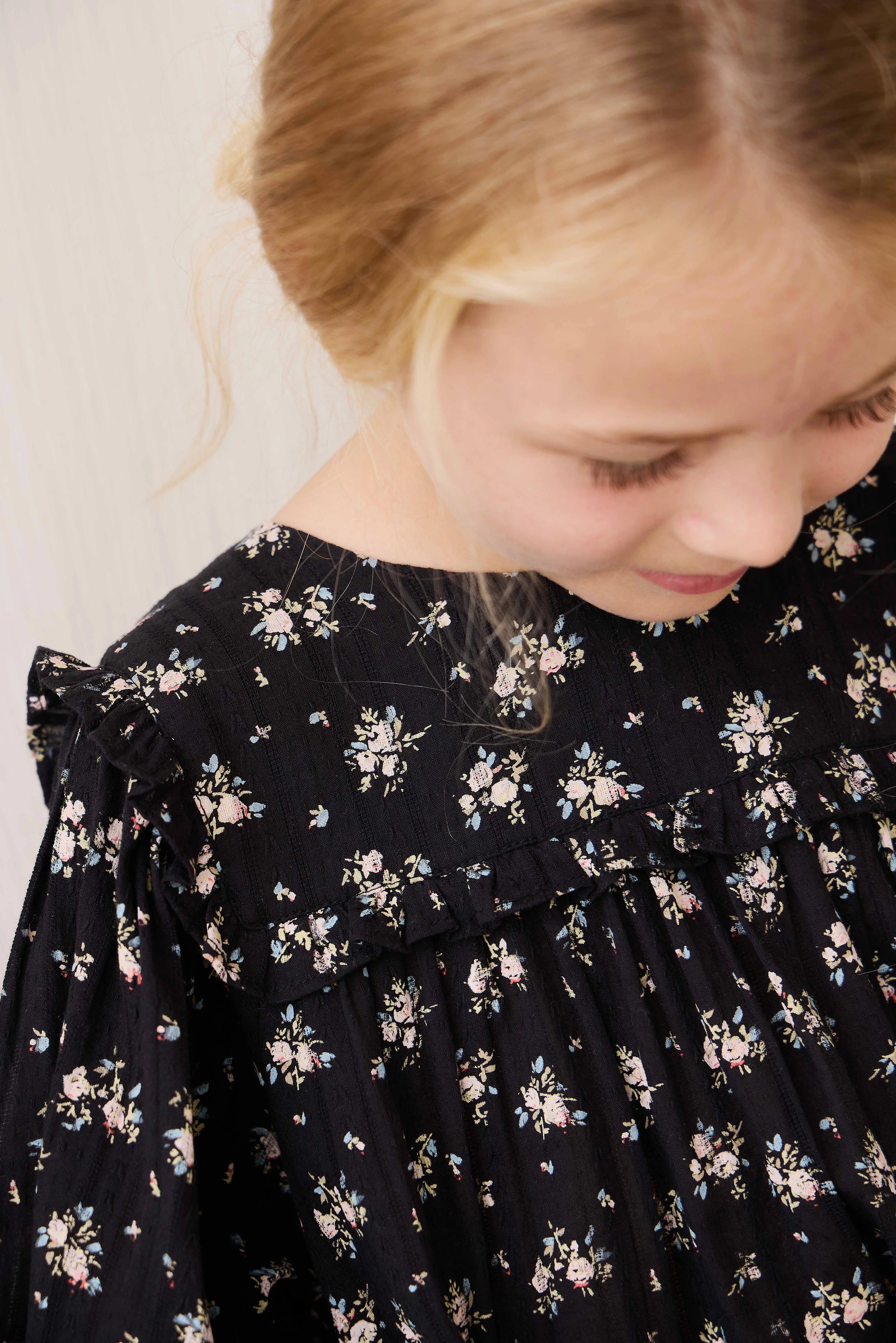 Organic Cotton Gianna Dress - Cassie Caviar - Image 5
