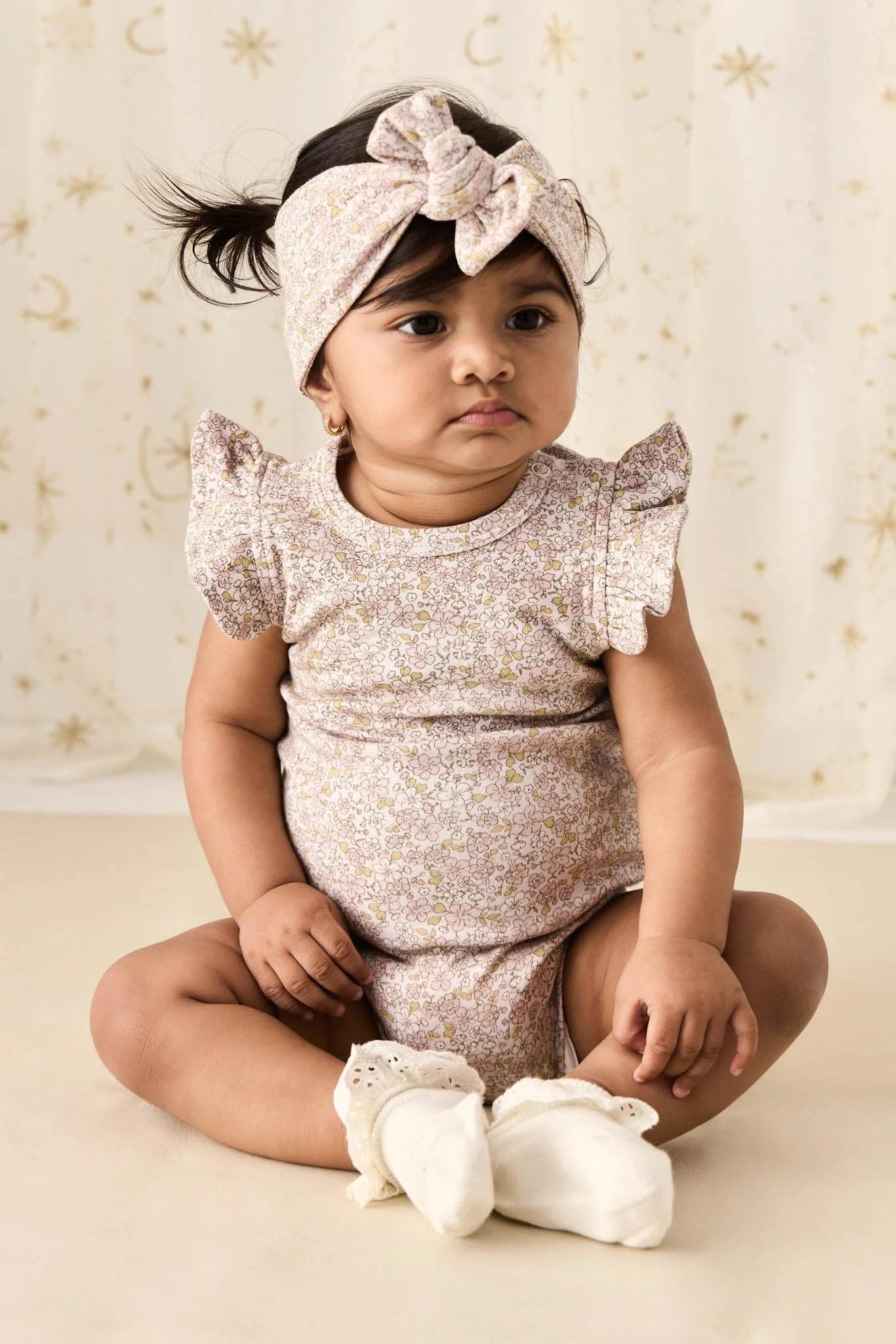 Organic Cotton Headband - Chloe Lilac - Image 4