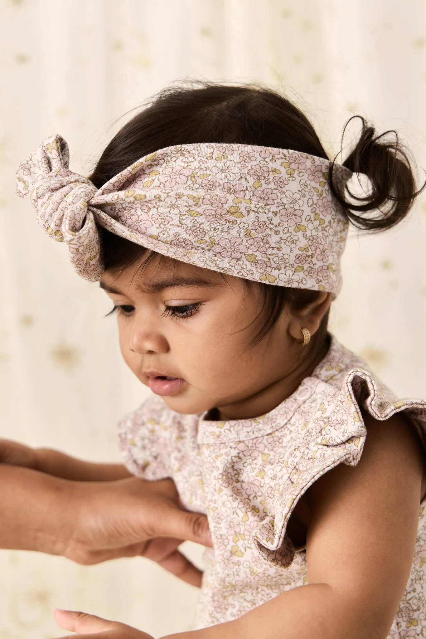 Organic Cotton Headband - Chloe Lilac - Image 5