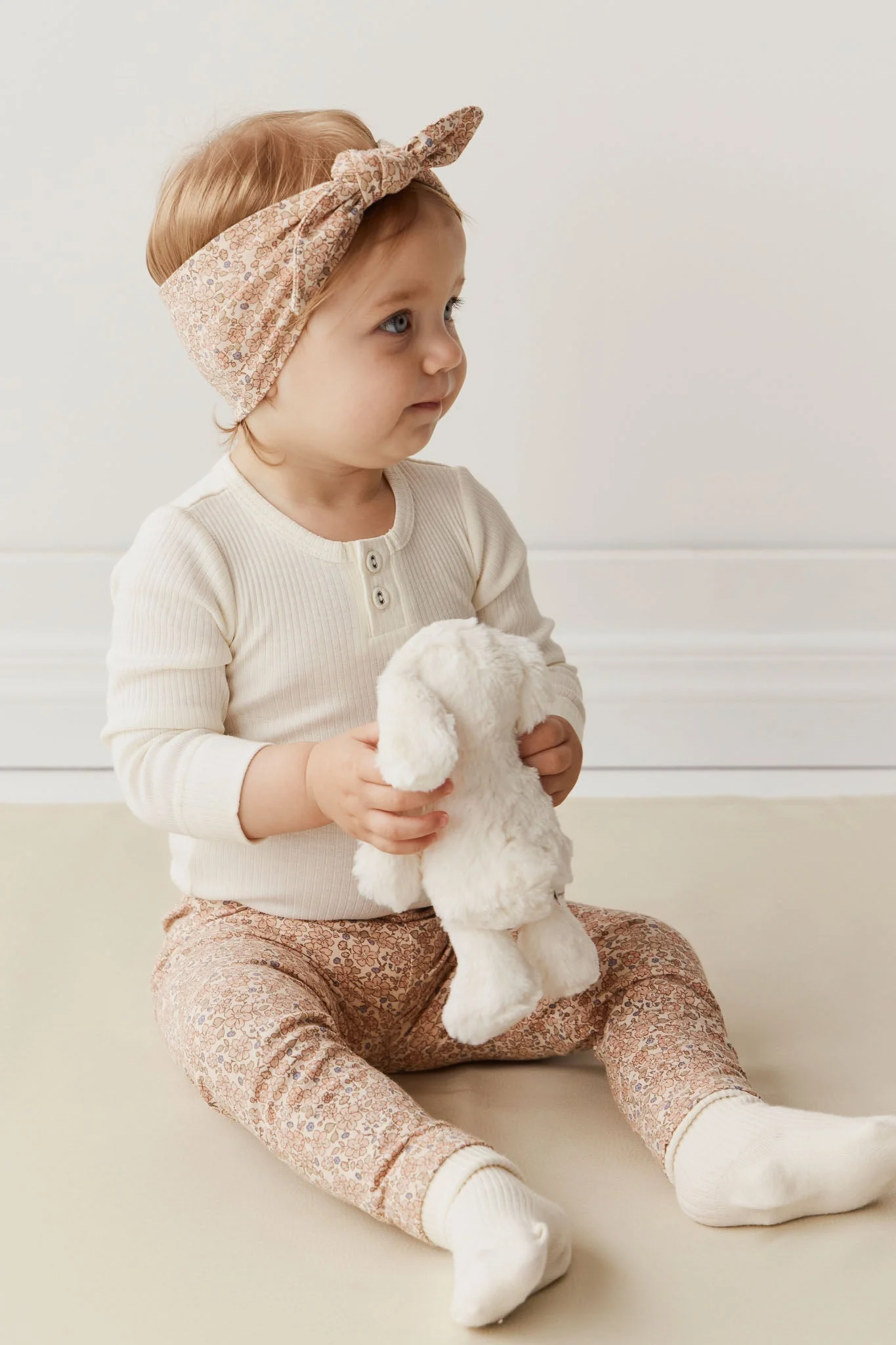 Organic Cotton Headband - Chloe Pink Tint - Image 3