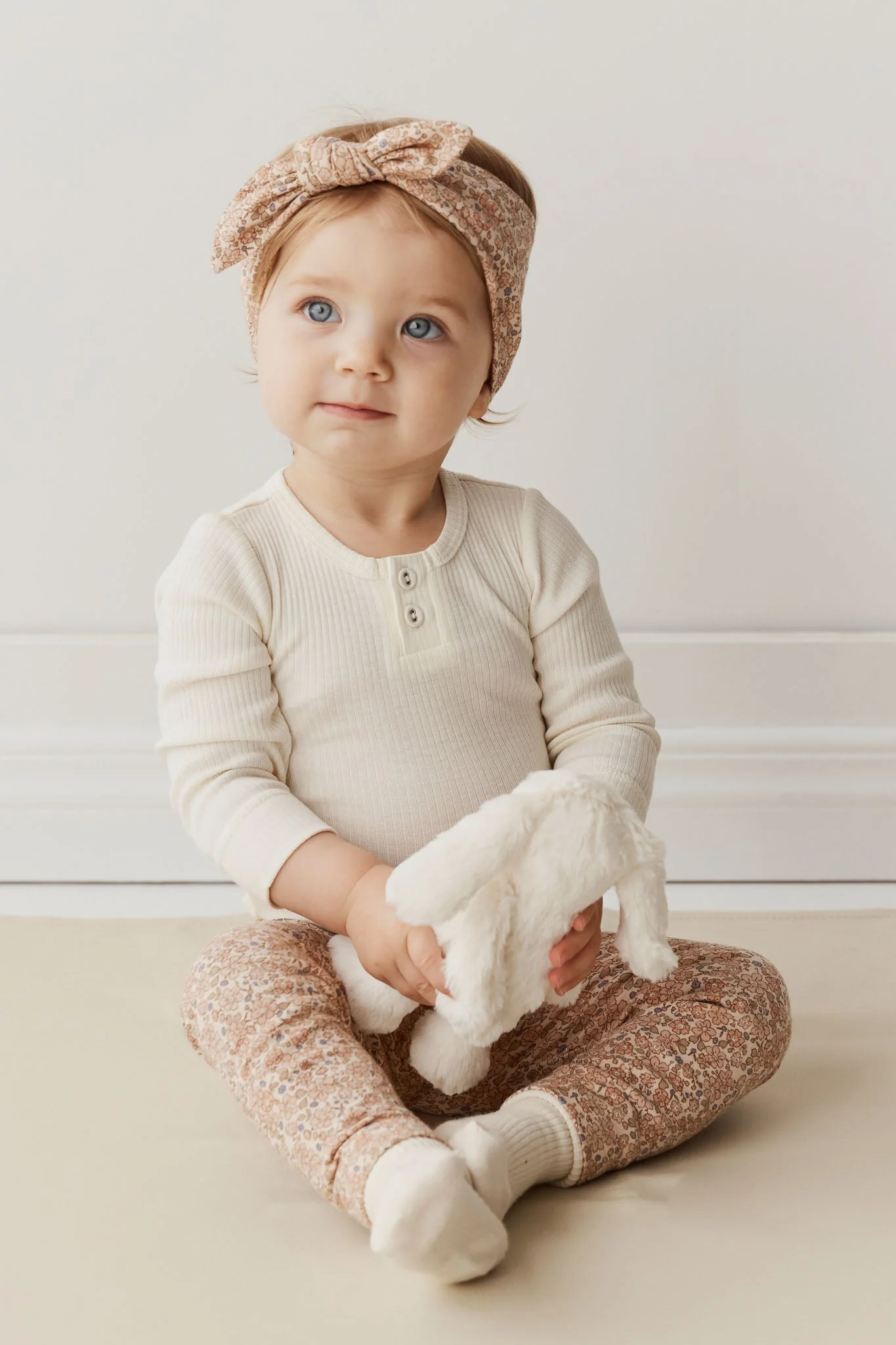 Organic Cotton Headband - Chloe Pink Tint - Image 4
