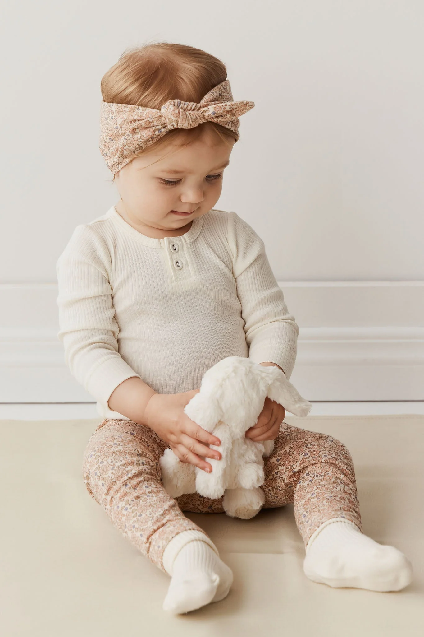 Organic Cotton Headband - Chloe Pink Tint - Image 5