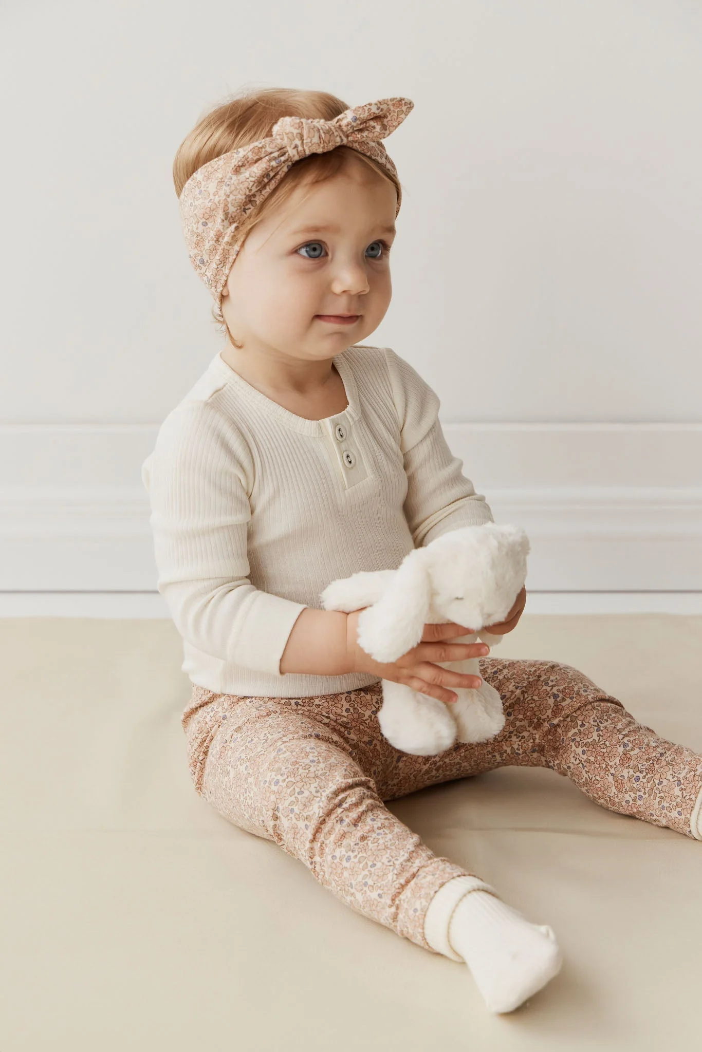 Organic Cotton Headband - Chloe Pink Tint - Image 6