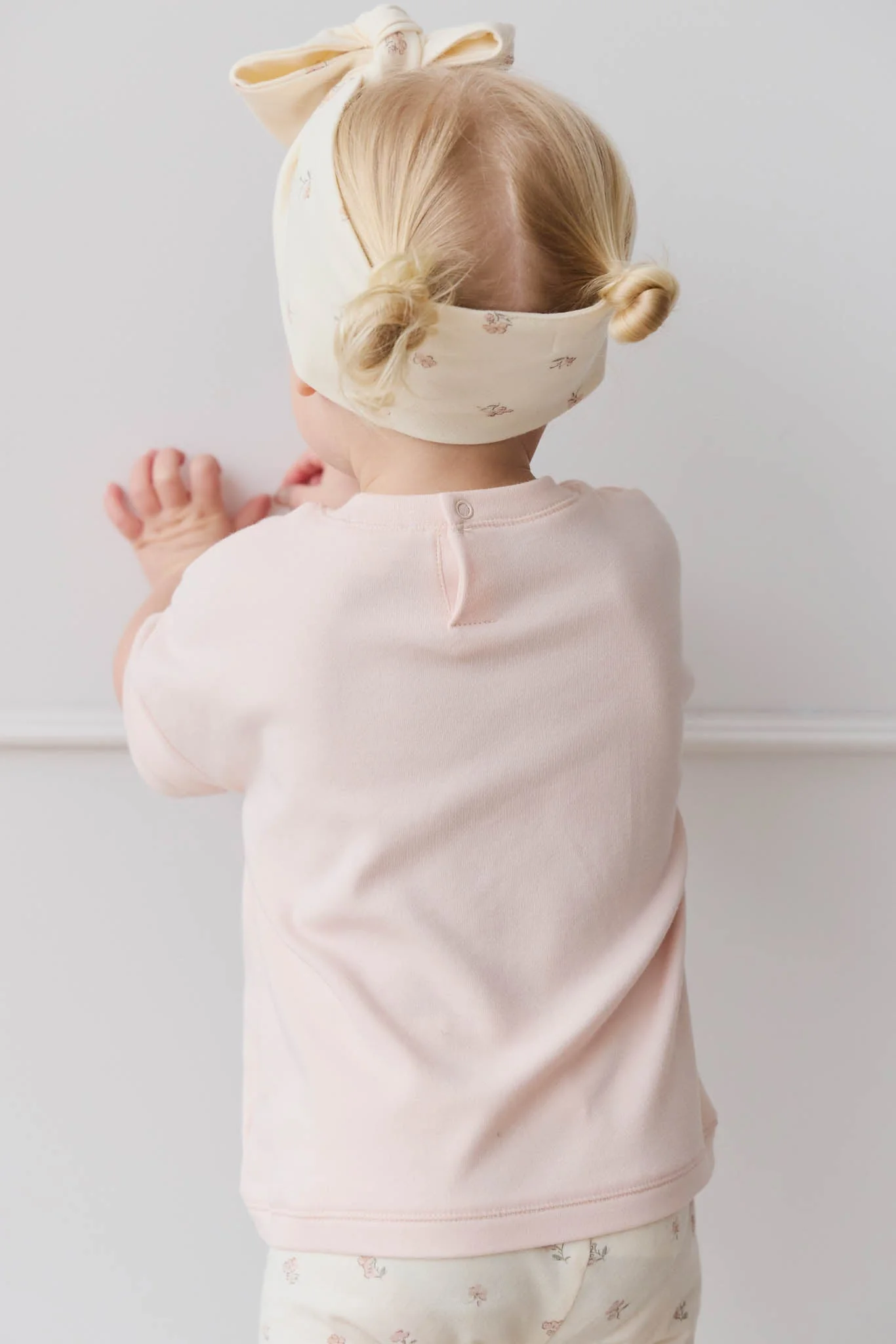 Organic Cotton Headband - Meredith Egret - Image 5