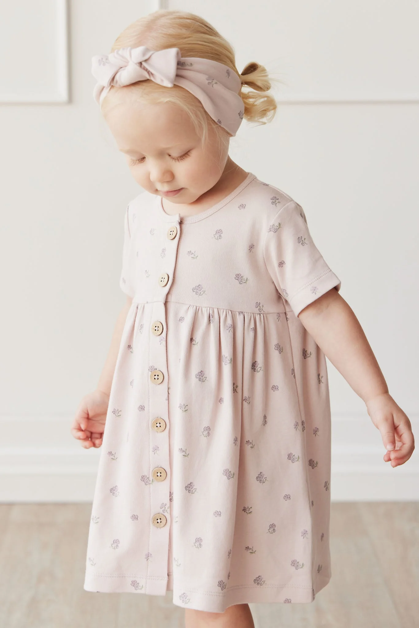 Organic Cotton Headband - Meredith Violet - Image 3