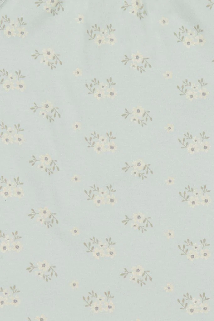 Organic Cotton Headband - Rose Floral Smoke - Image 3