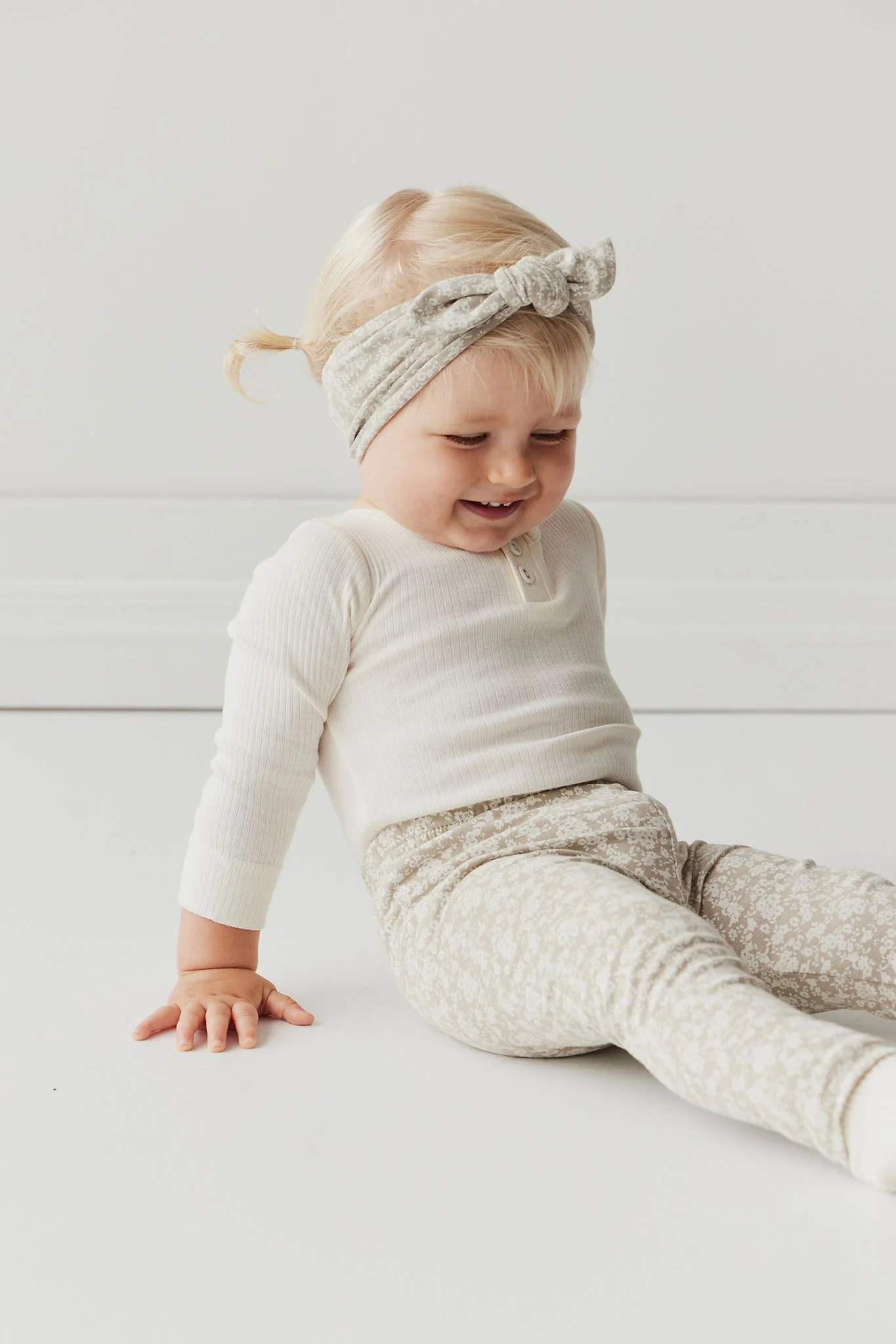 Organic Cotton Headband - Sadie Honeydew - Image 2
